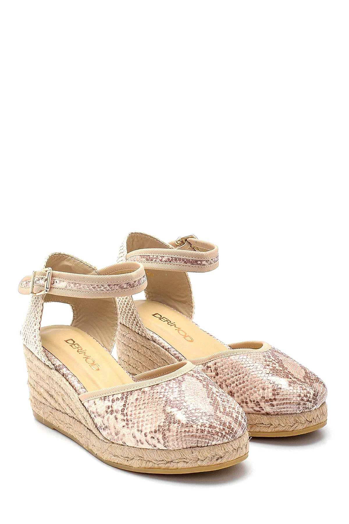 Kadın Deri Espadril - Image 3