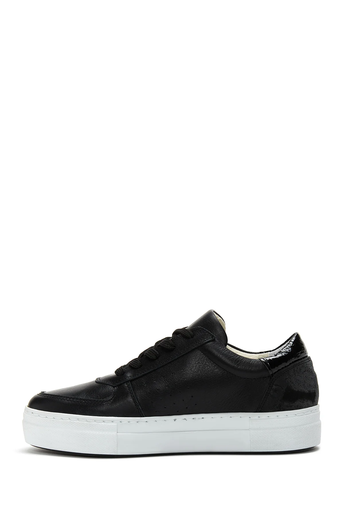 Kadın Deri Fermuarlı Sneaker - Image 2