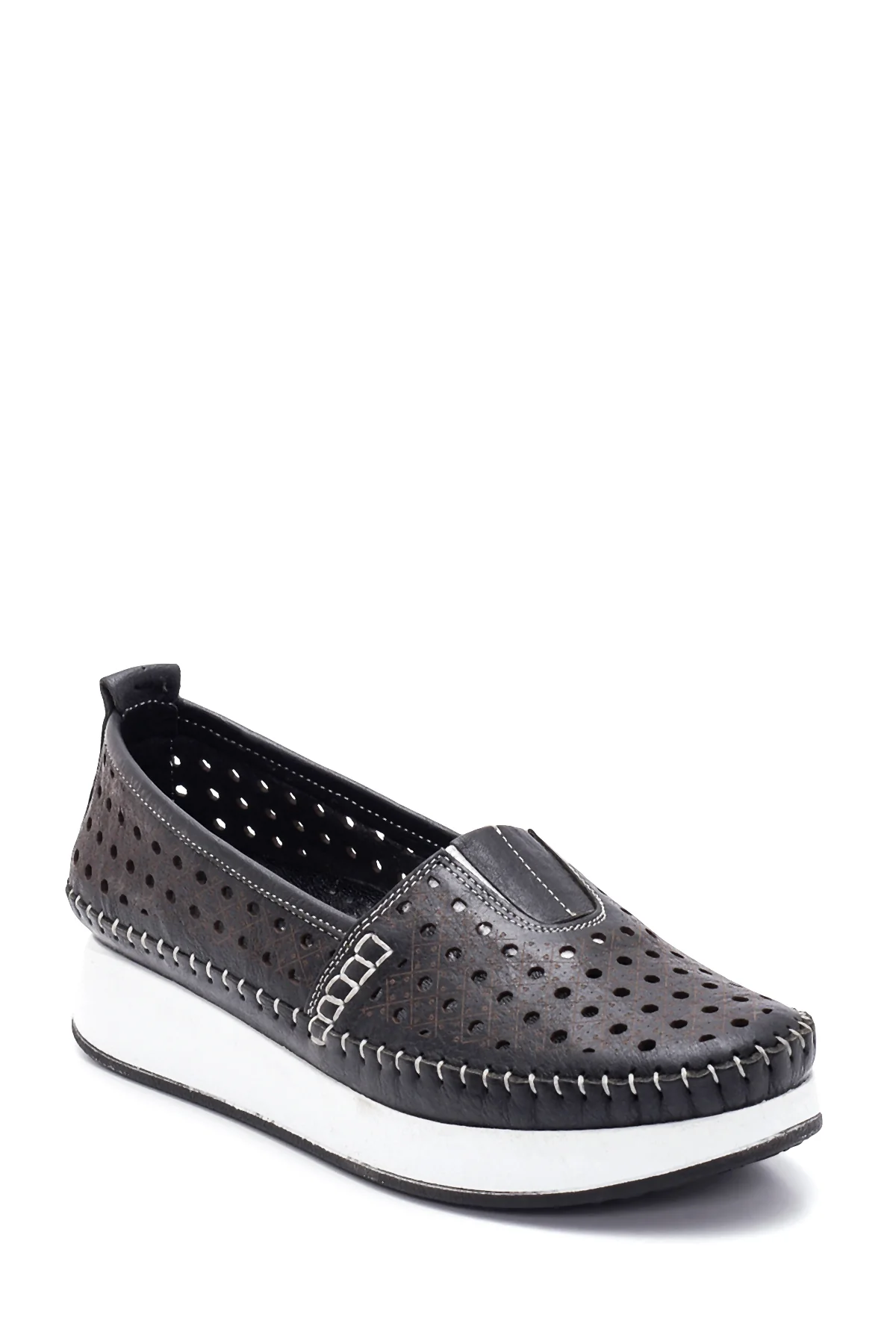 Kadın Deri Loafer - Image 3