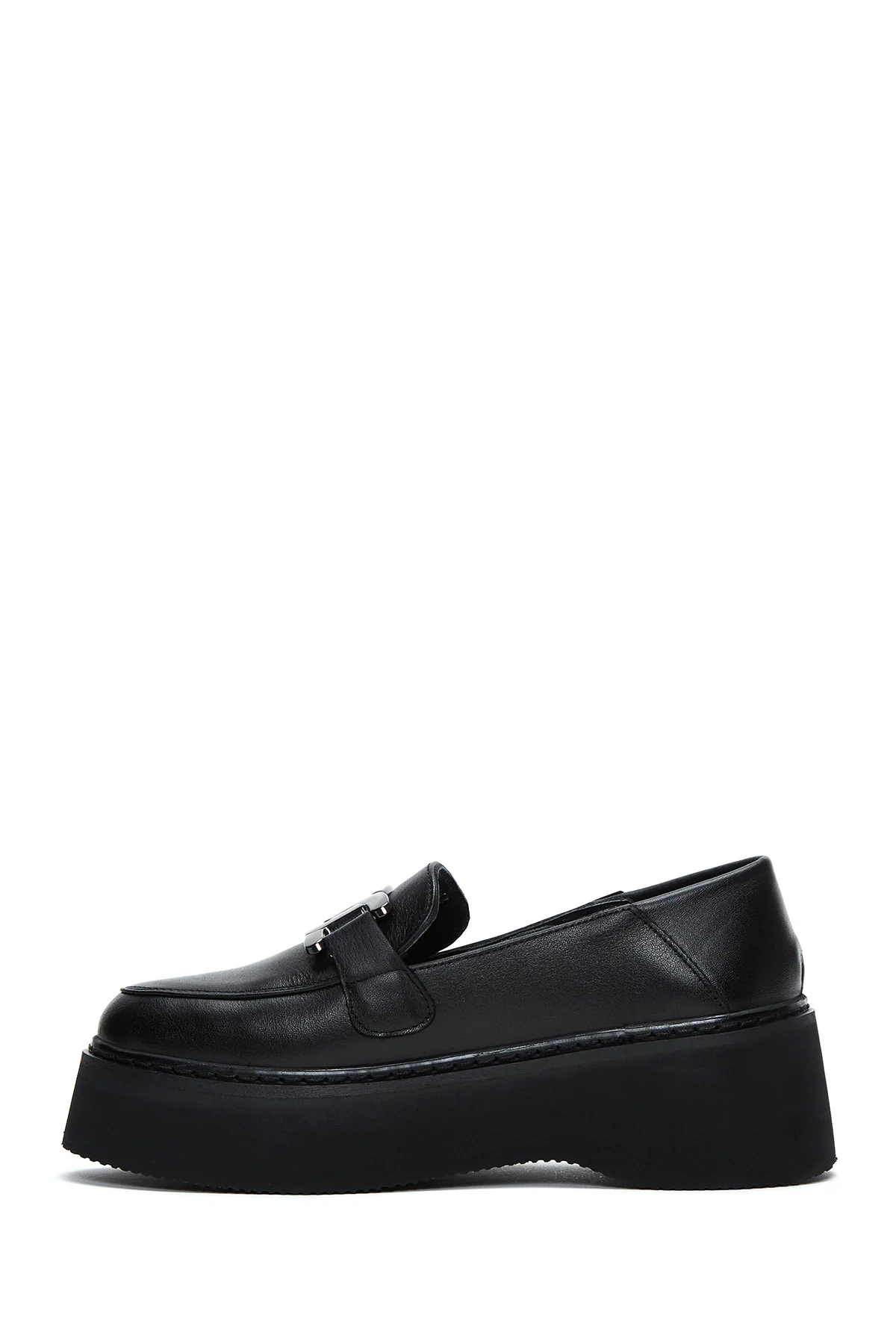 Kadın Deri Loafer - Image 2