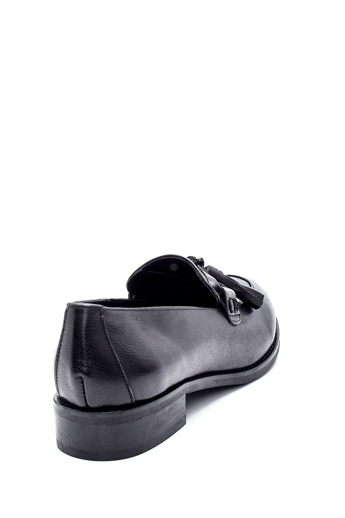 Kadın Deri Püskül Detaylı Loafer - Image 5