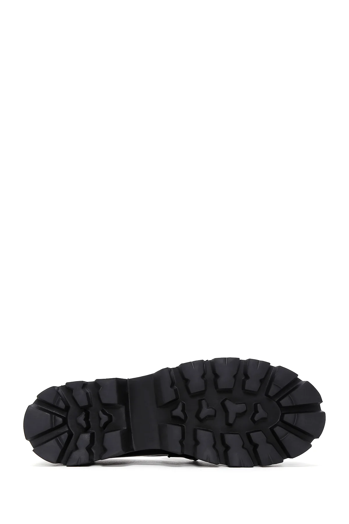 Kadın Deri Rugan Maskülen Loafer - Image 4