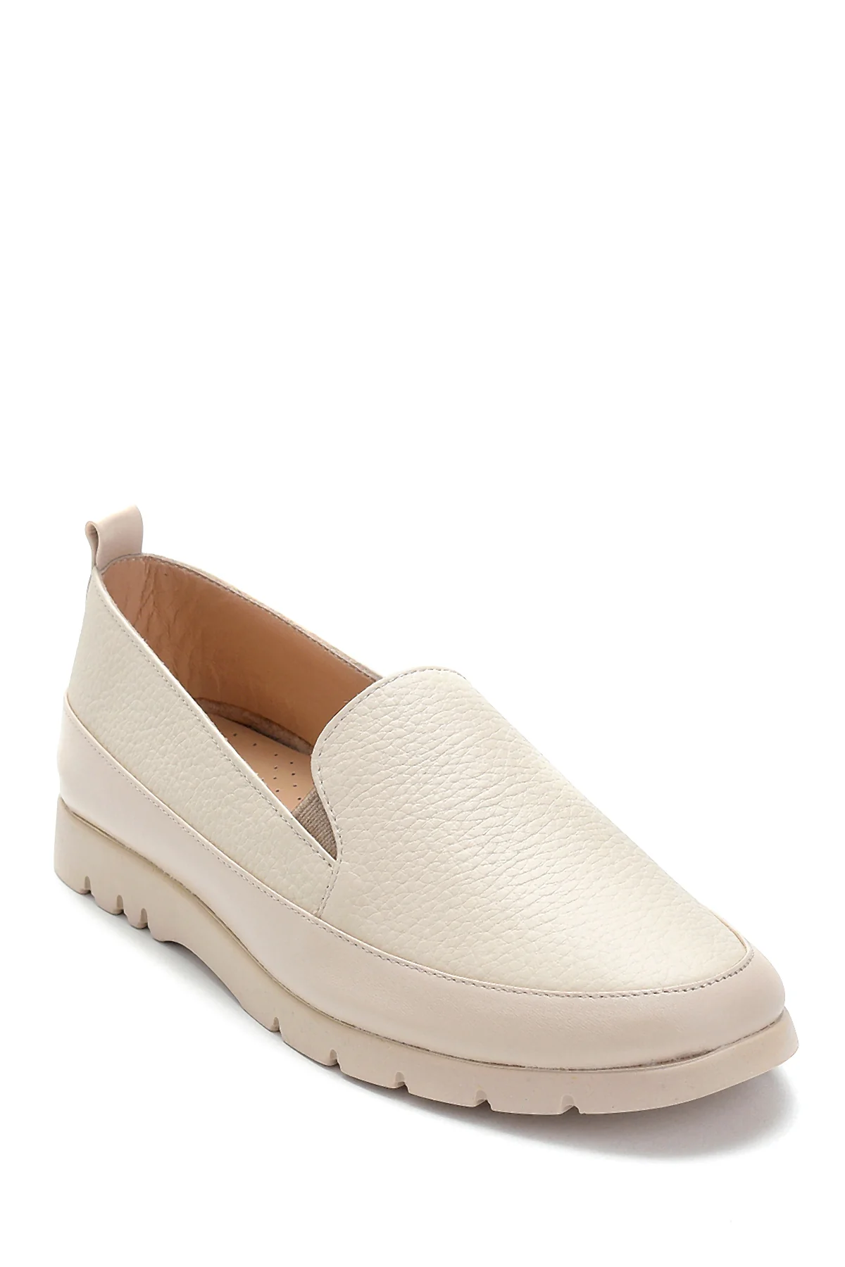 Kadın Deri Sim Detaylı Loafer - Image 2