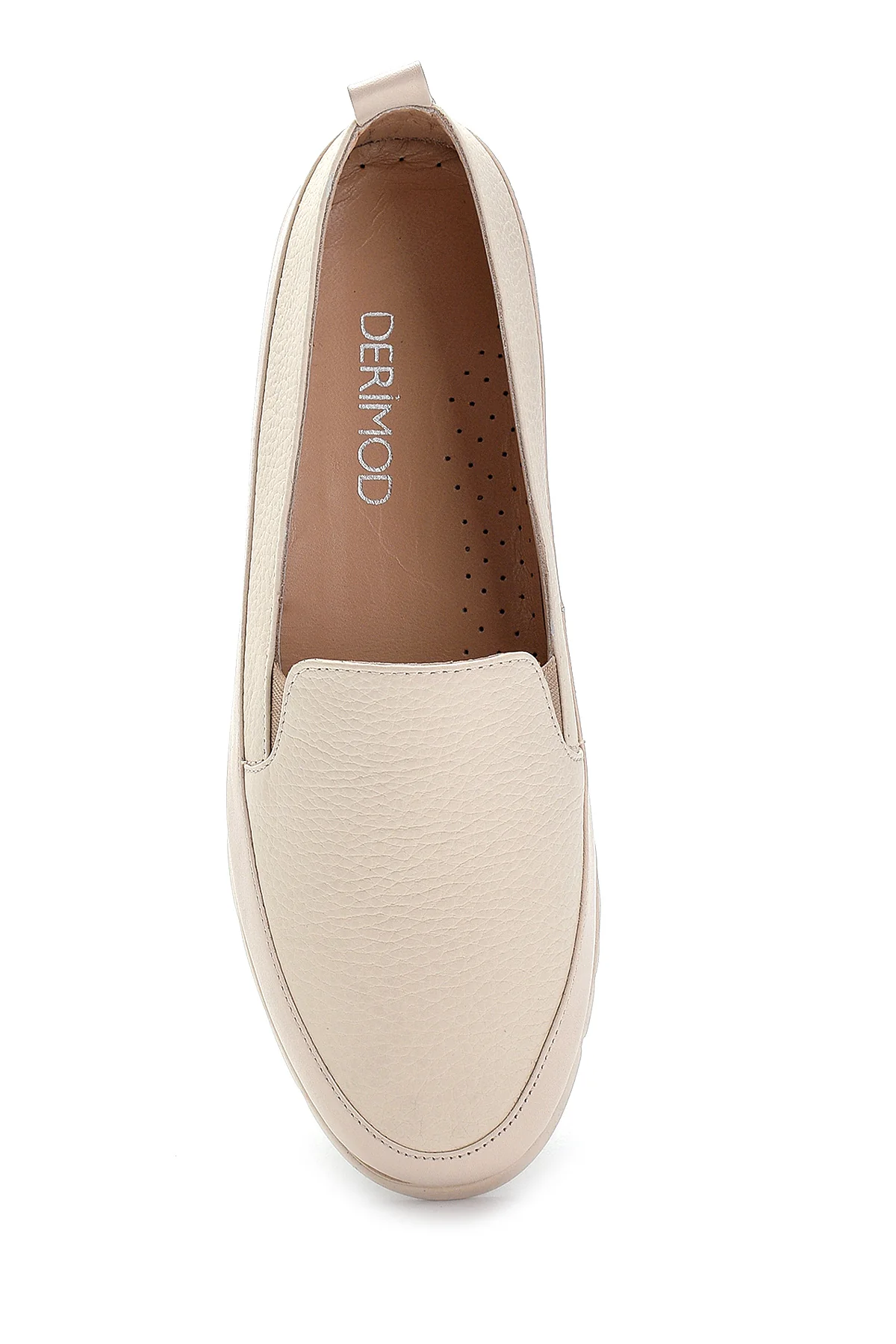 Kadın Deri Sim Detaylı Loafer - Image 6