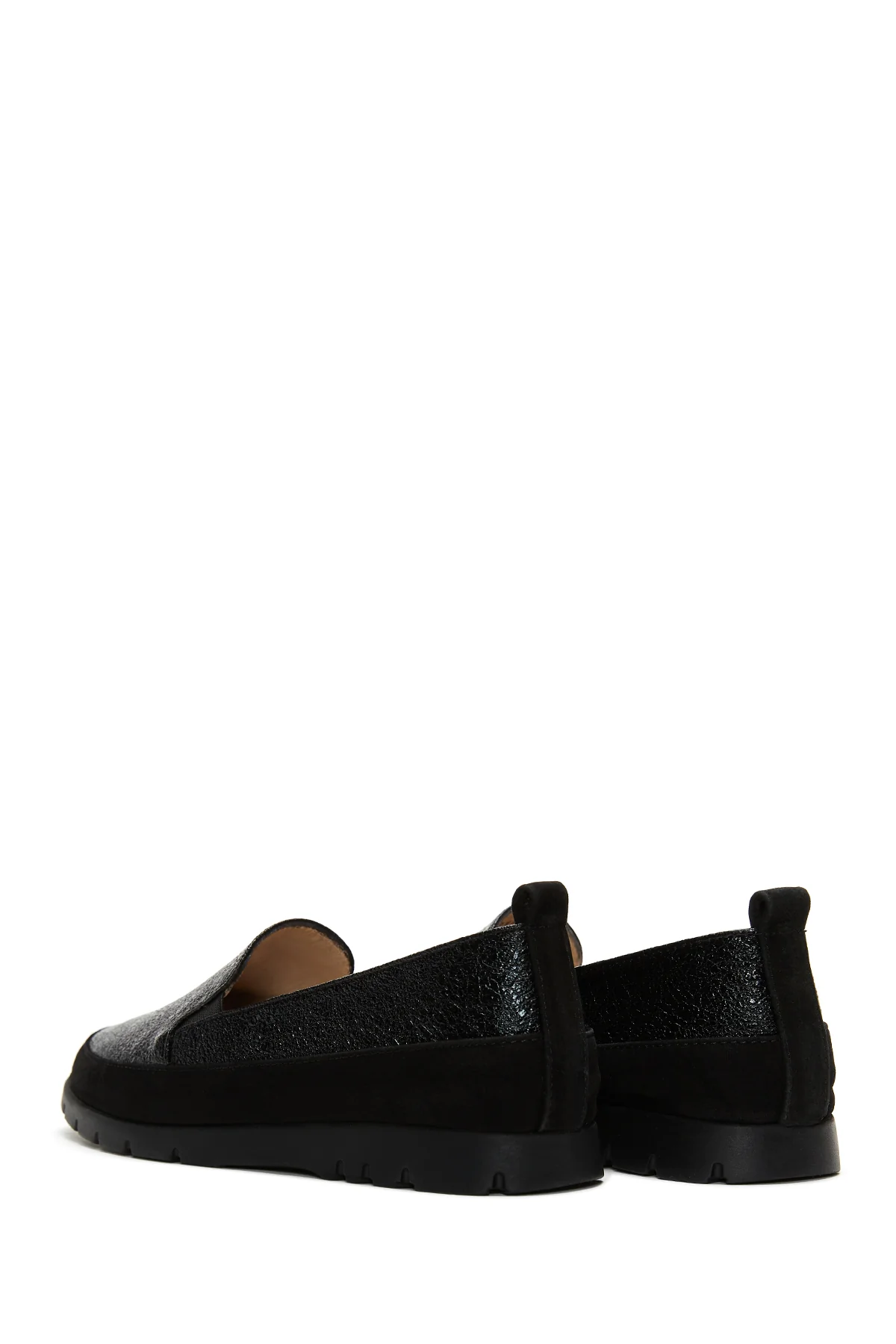 Kadın Deri Simli Loafer - Image 5