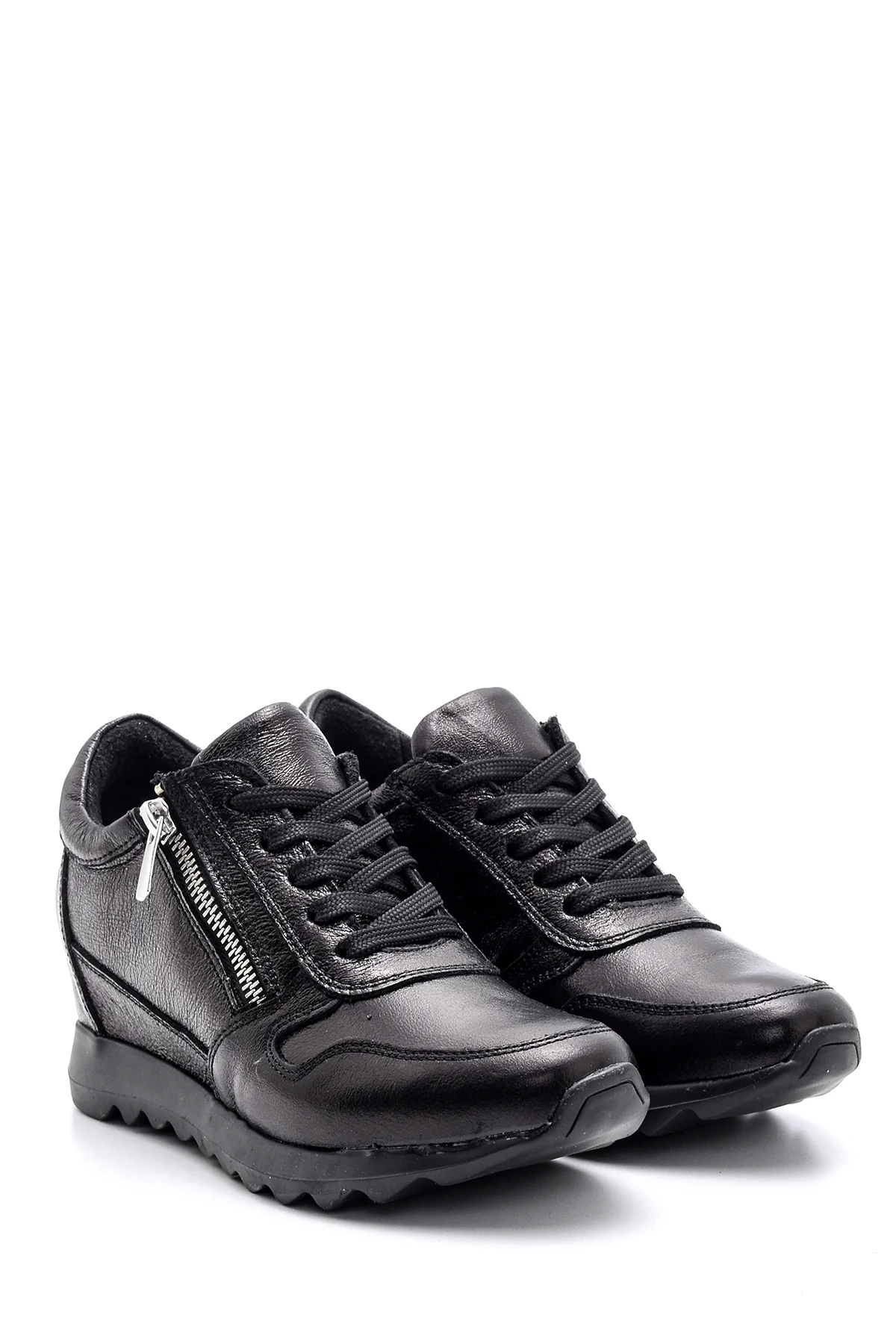 Kadın Deri Sneaker - Image 3