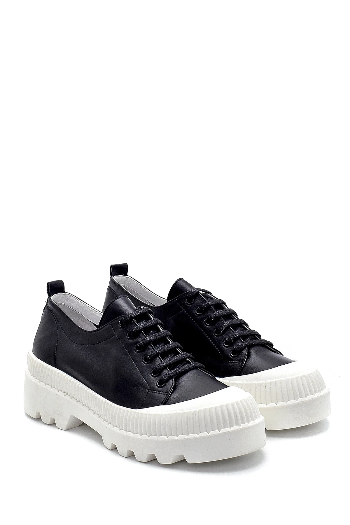 Kadın Deri Sneaker - Image 3