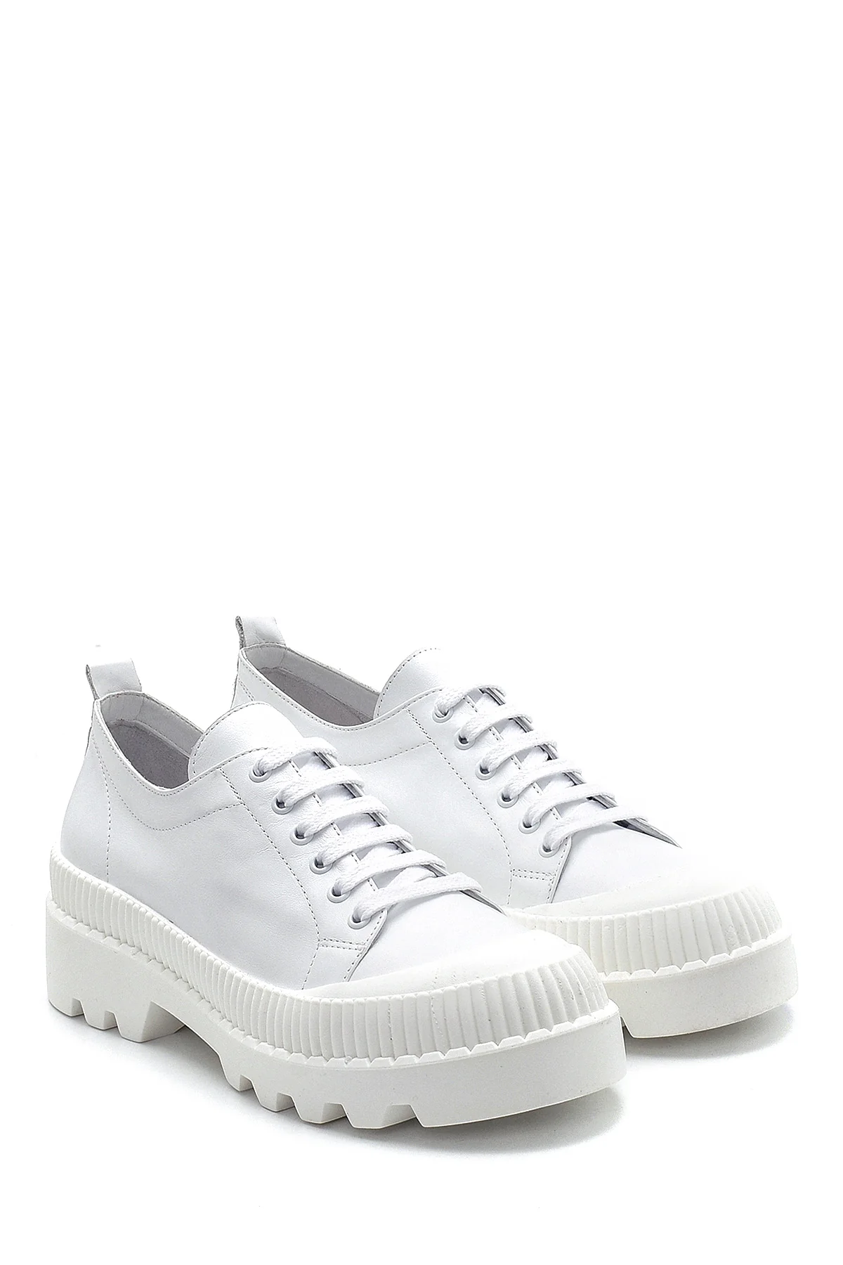 Kadın Deri Sneaker - Image 3