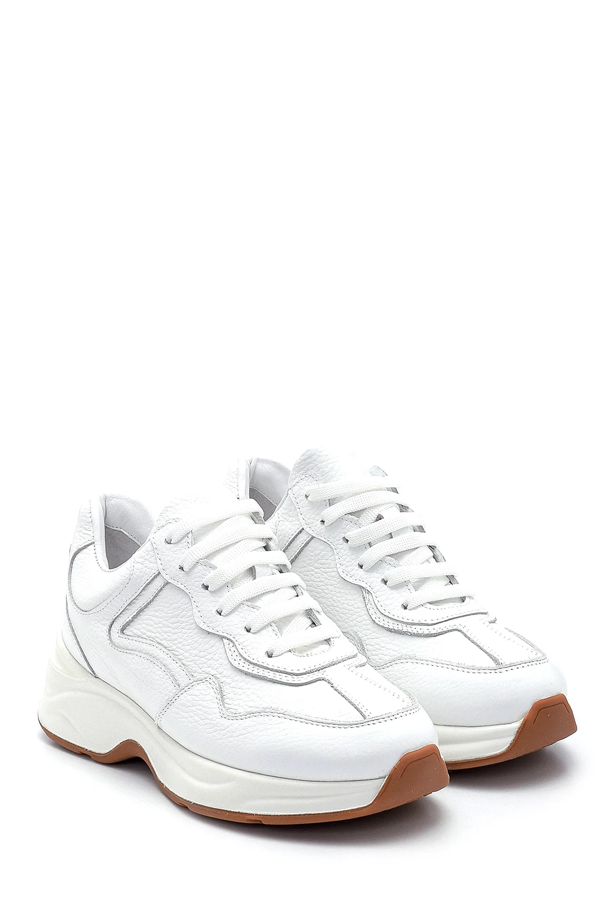 Kadın Deri Sneaker - Image 3