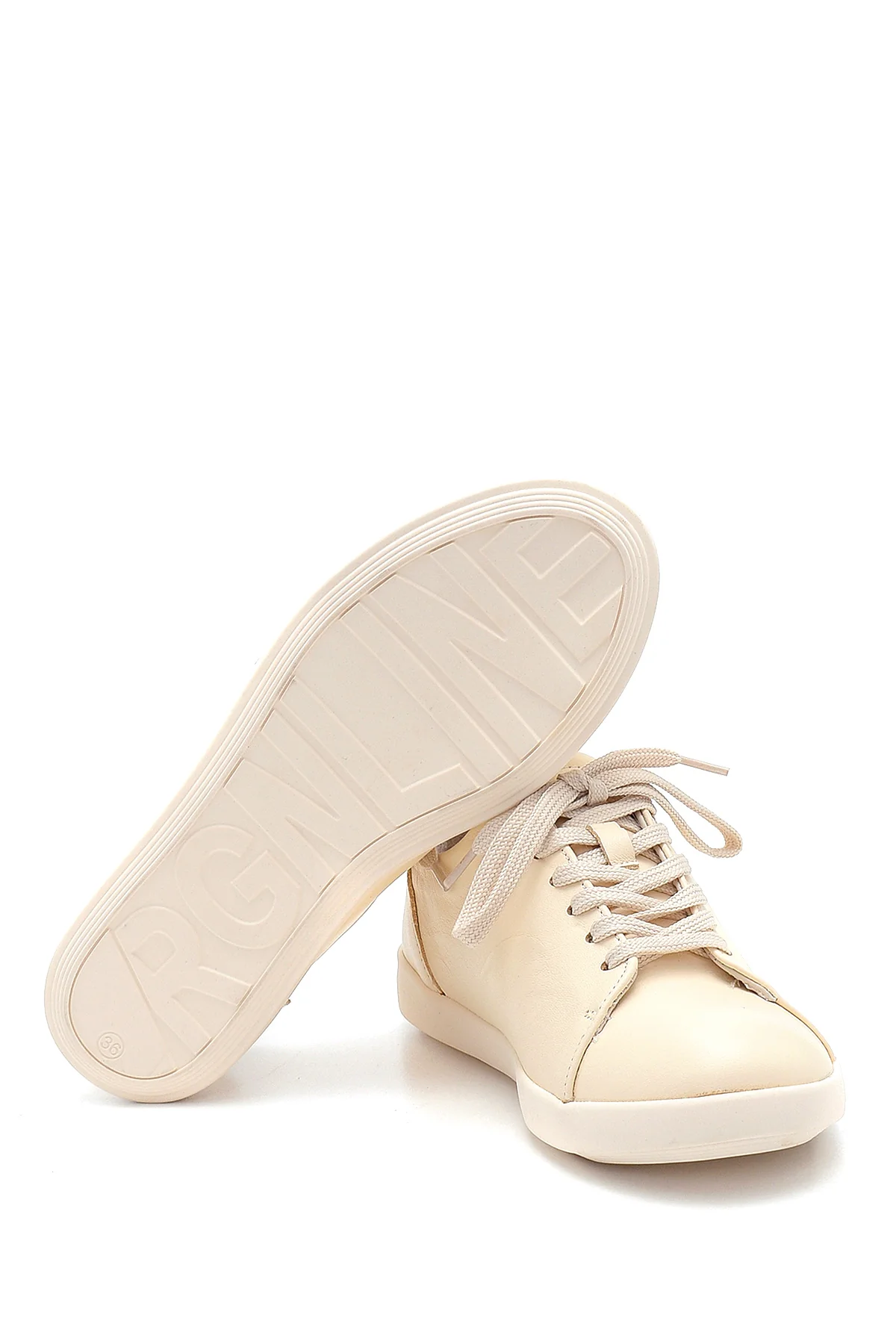 Kadın Deri Sneaker - Image 4