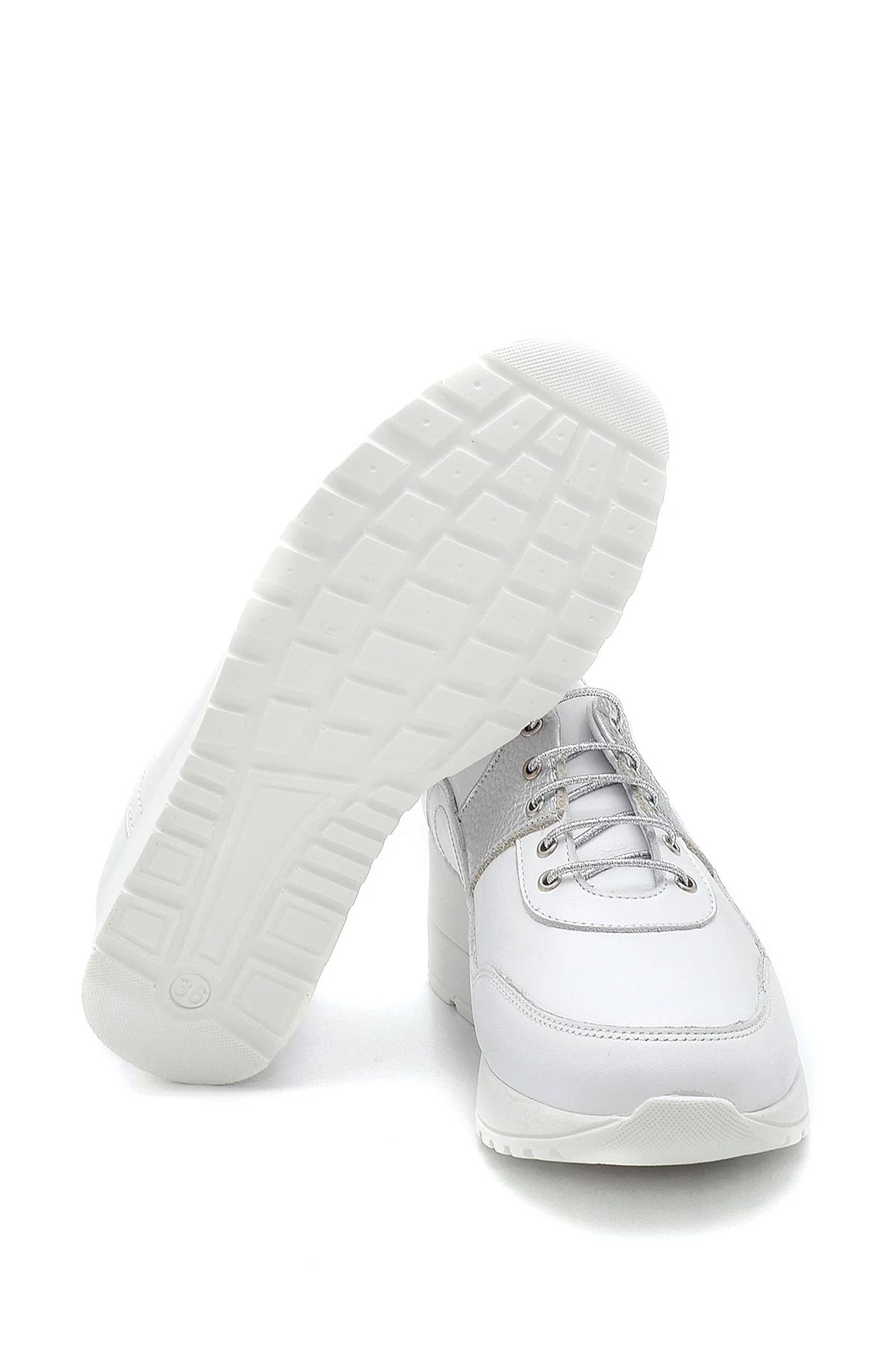 Kadın Deri Sneaker - Image 4