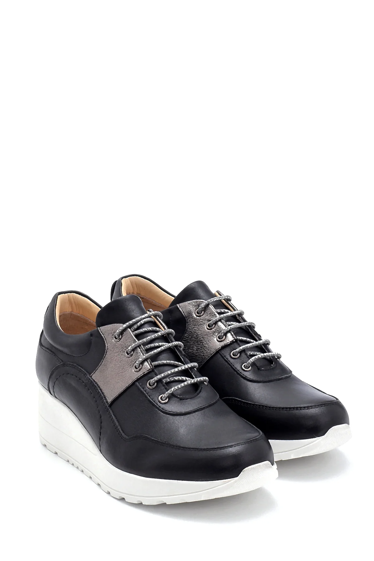 Kadın Deri Sneaker - Image 3