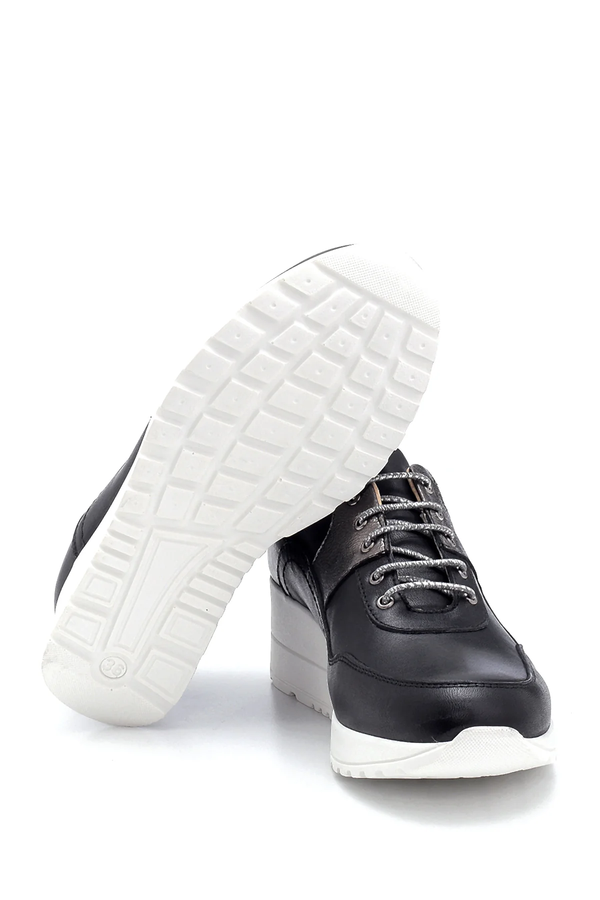 Kadın Deri Sneaker - Image 4