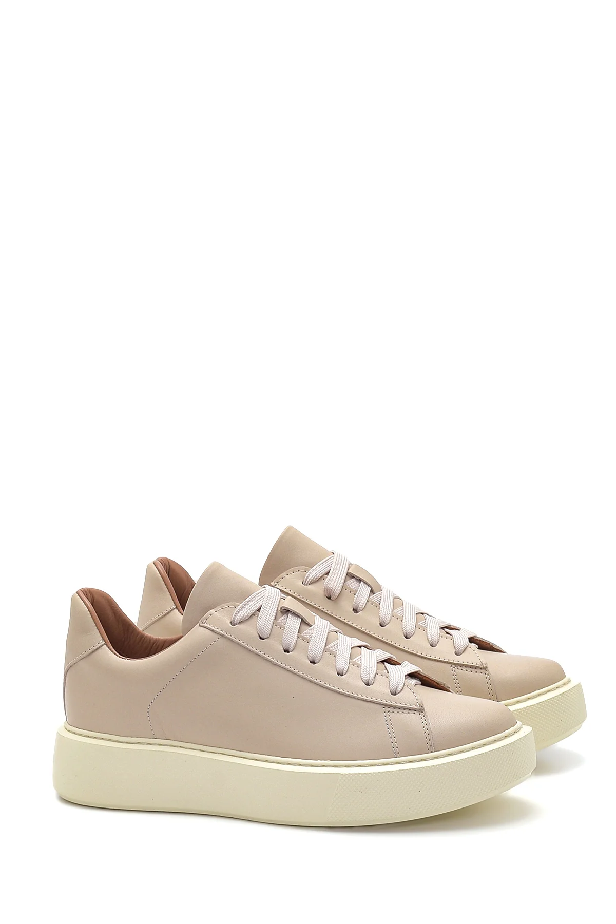 Kadın Deri Sneaker - Image 3