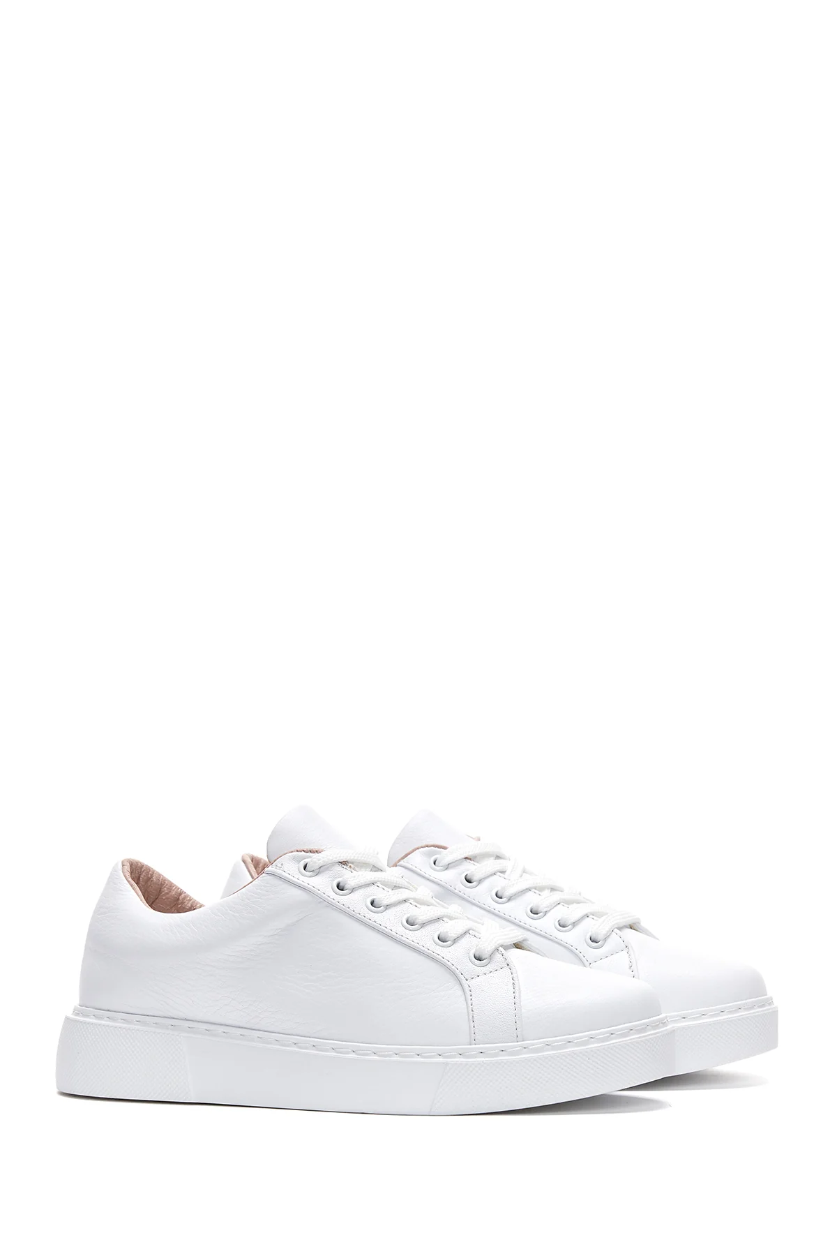 Kadın Deri Sneaker - Image 3