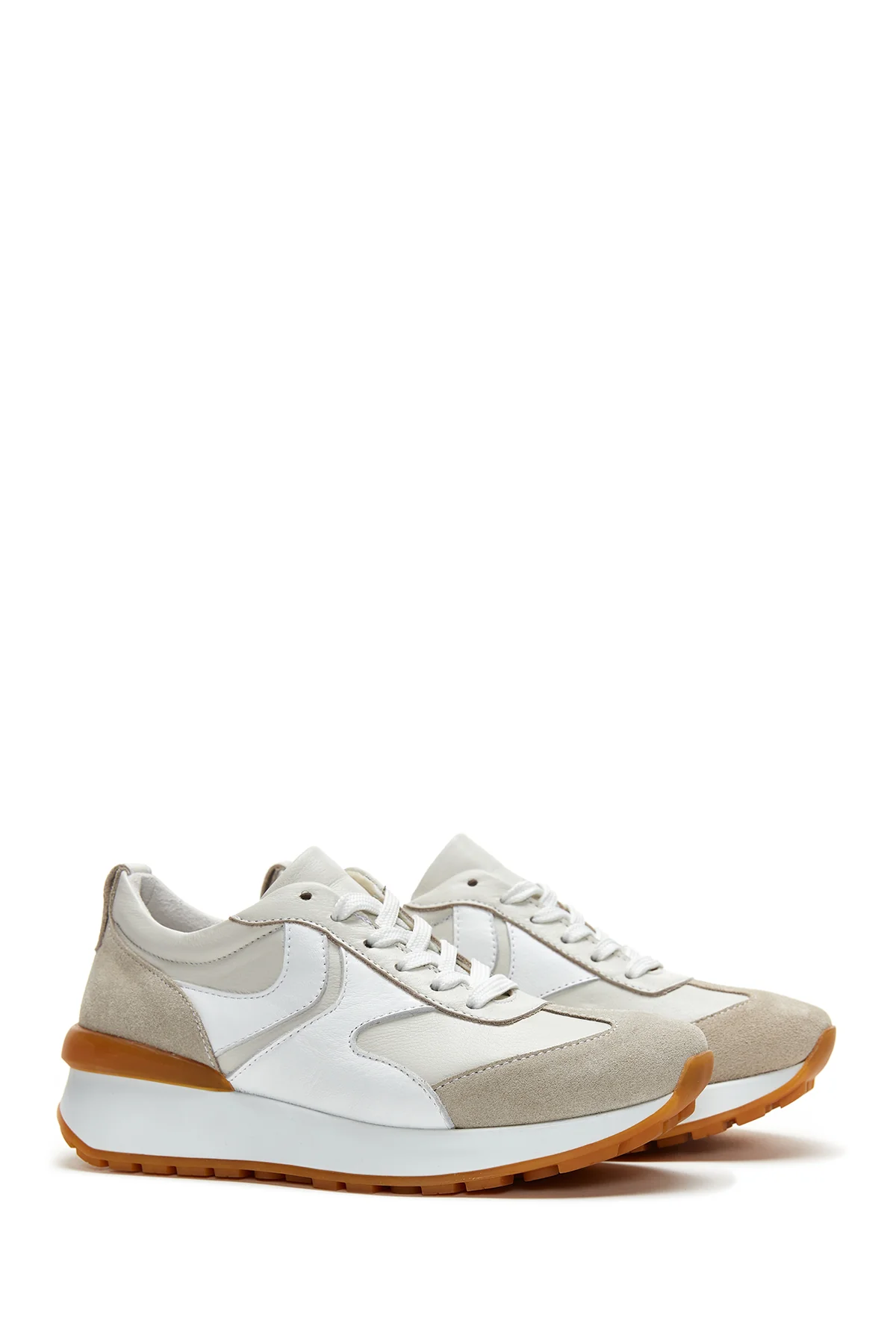 Kadın Deri Sneaker - Image 3