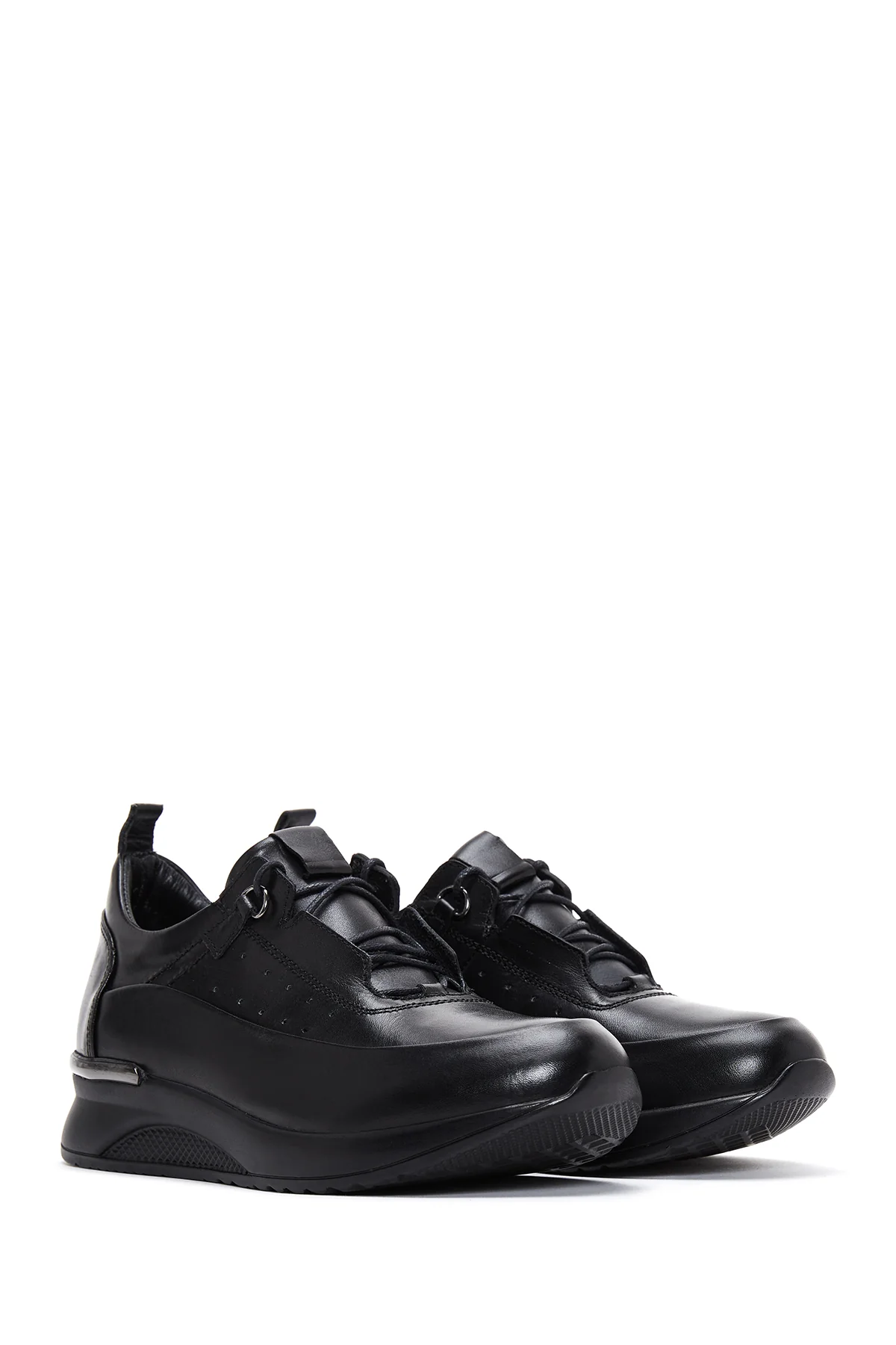 Kadın Deri Sneaker - Image 3