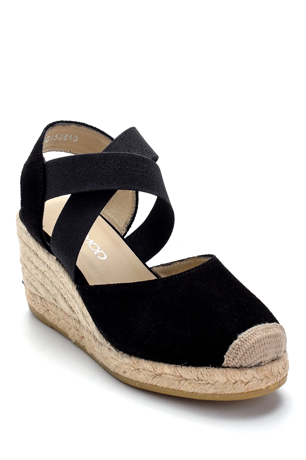 Kadın Deri Süet Detaylı Espadril - Image 2