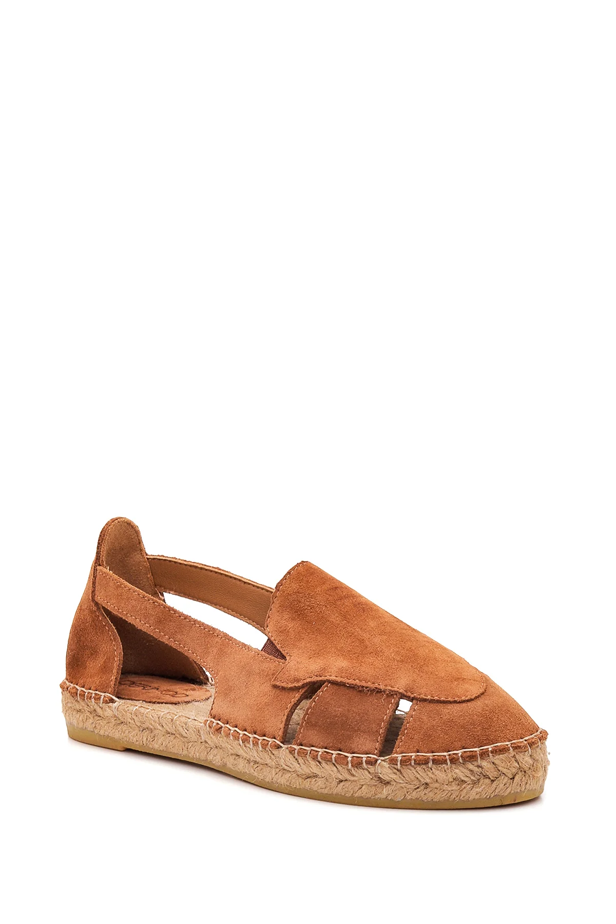 Kadın Deri Süet Espadril - Image 3