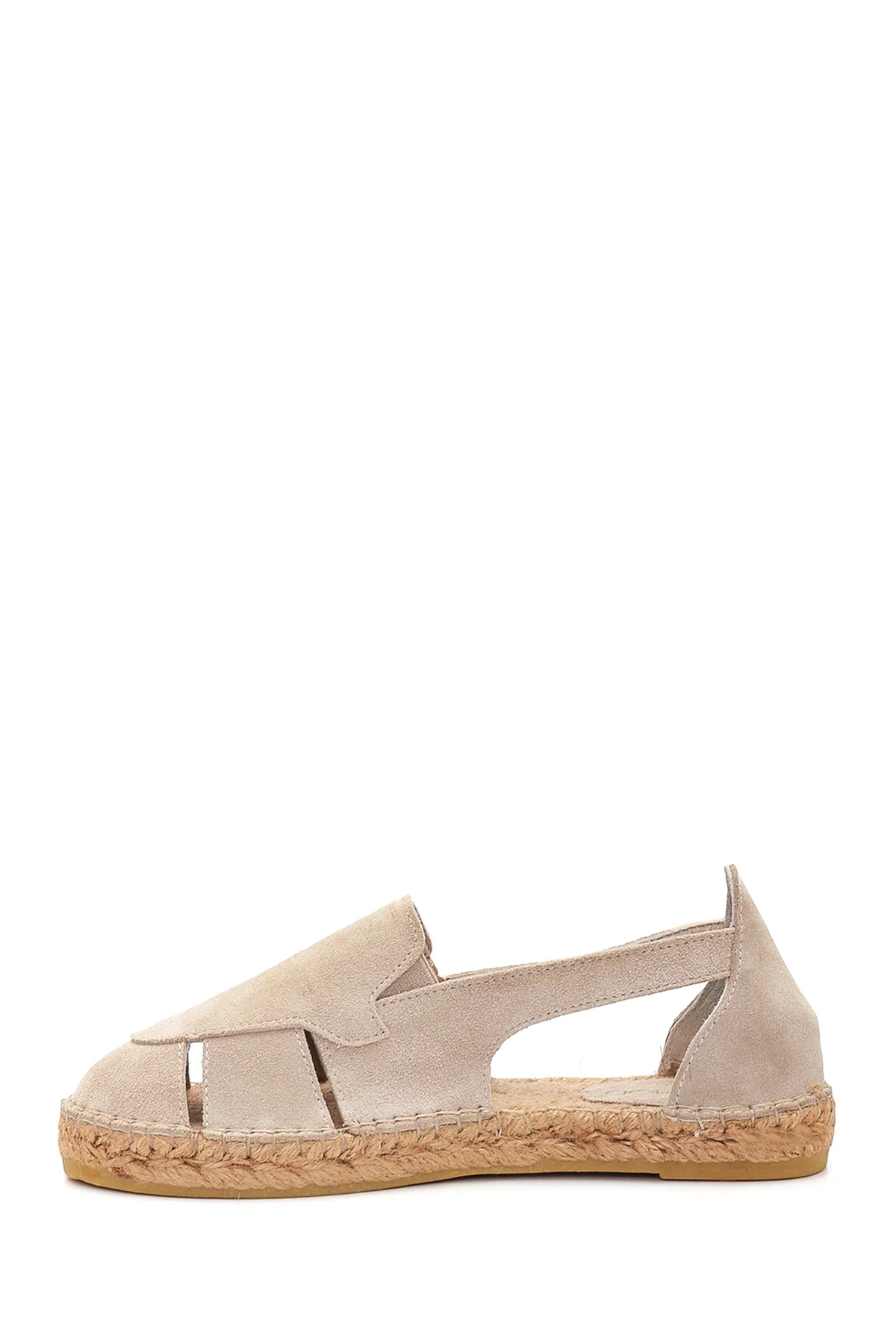 Kadın Deri Süet Espadril - Image 2