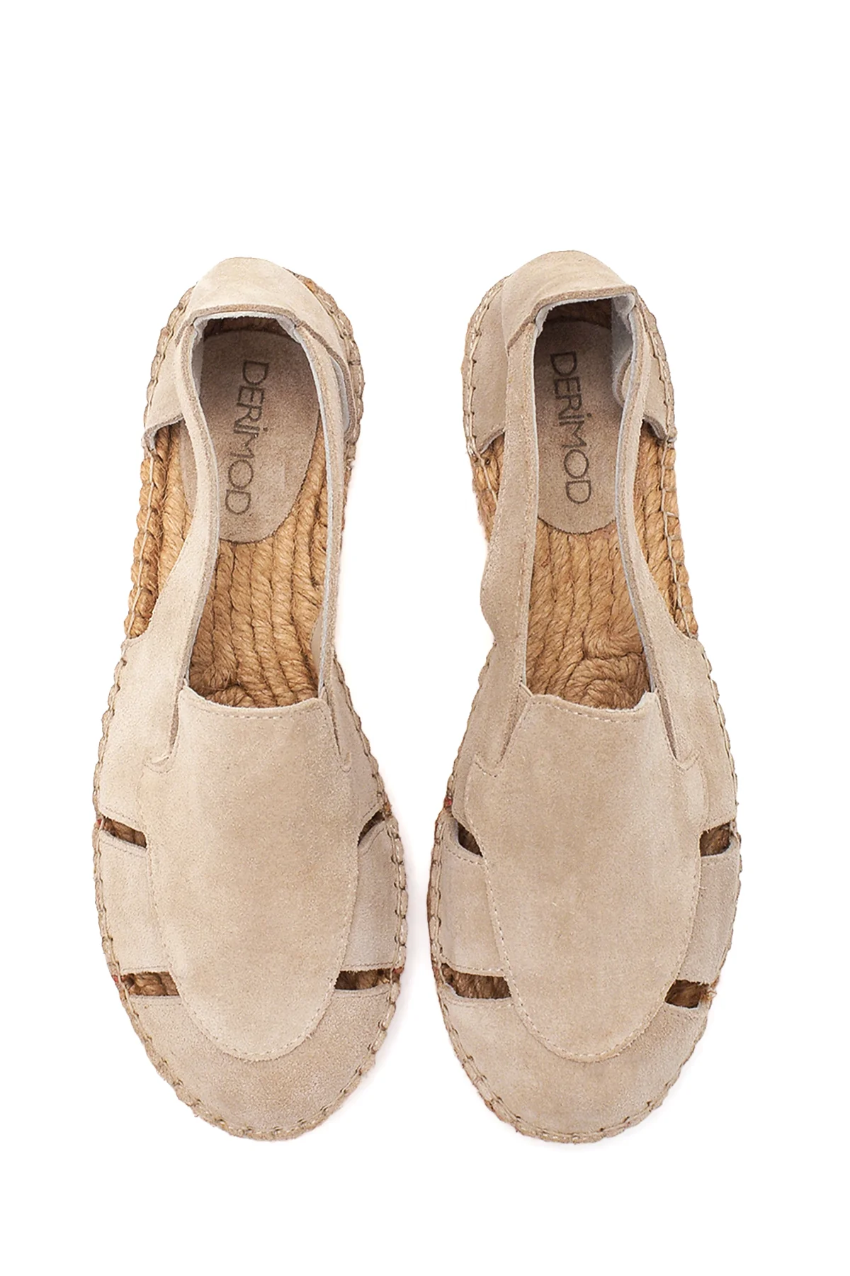 Kadın Deri Süet Espadril - Image 7
