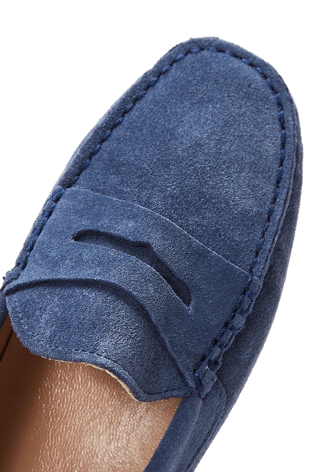 Kadın Deri Süet Loafer - Image 8