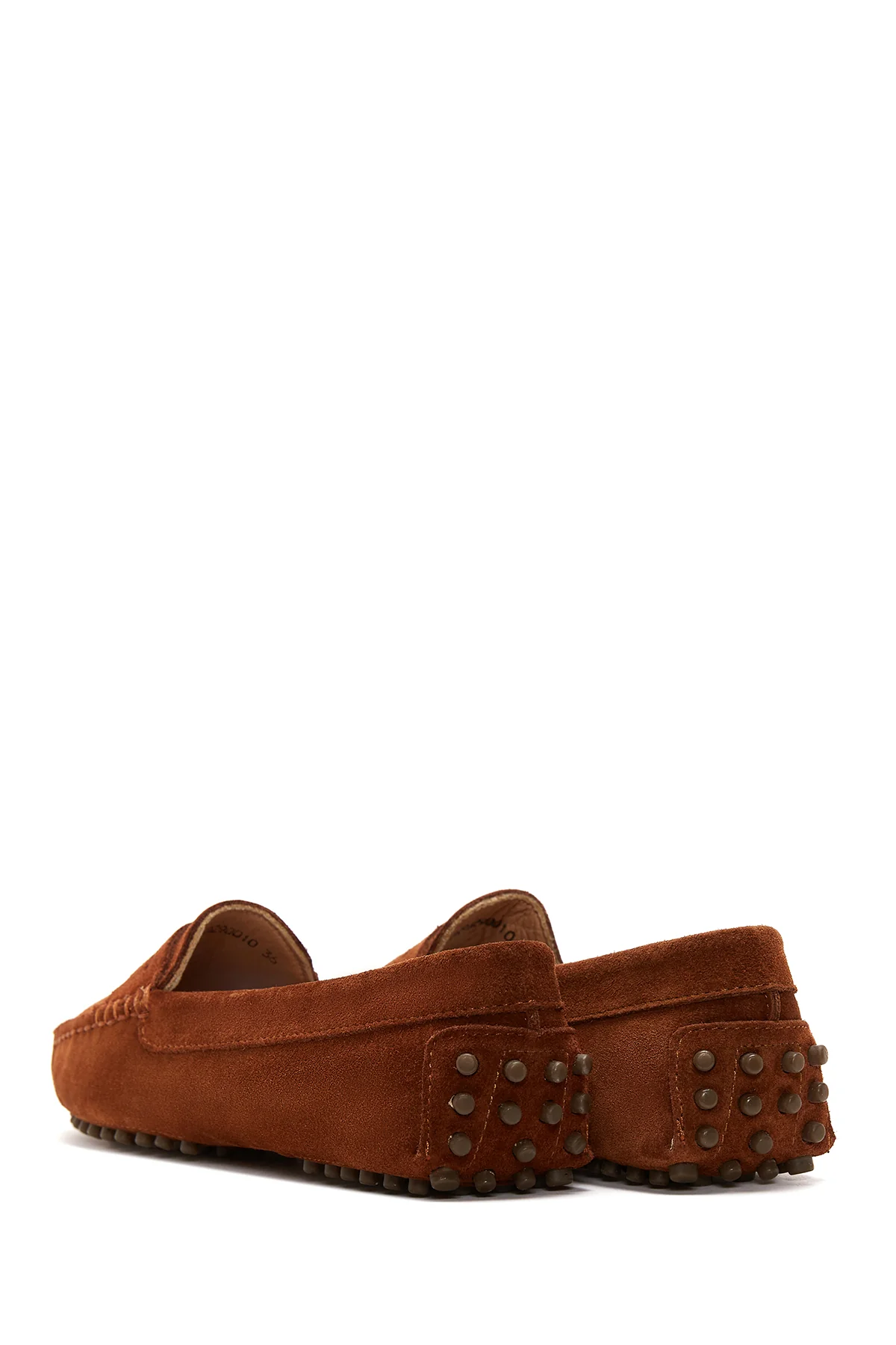 Kadın Deri Süet Loafer - Image 5