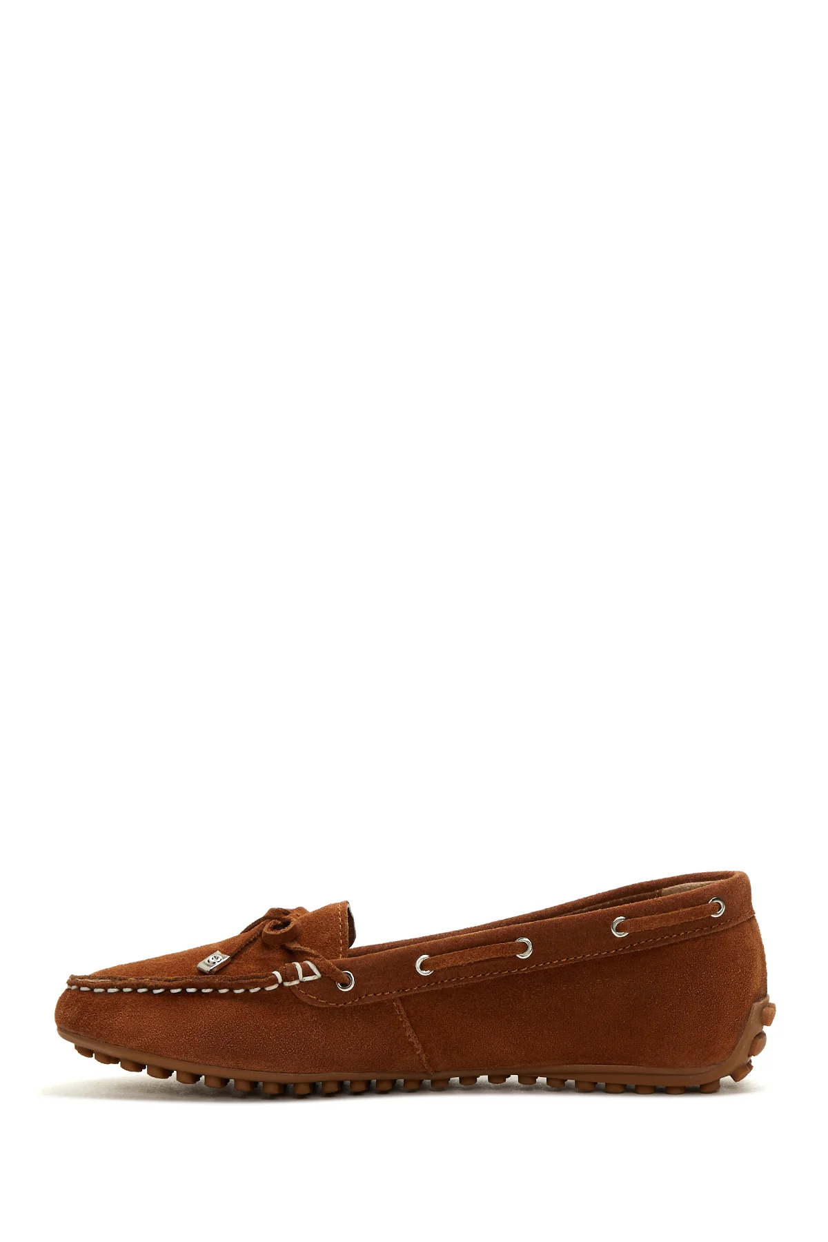 Kadın Deri Süet Loafer - Image 2