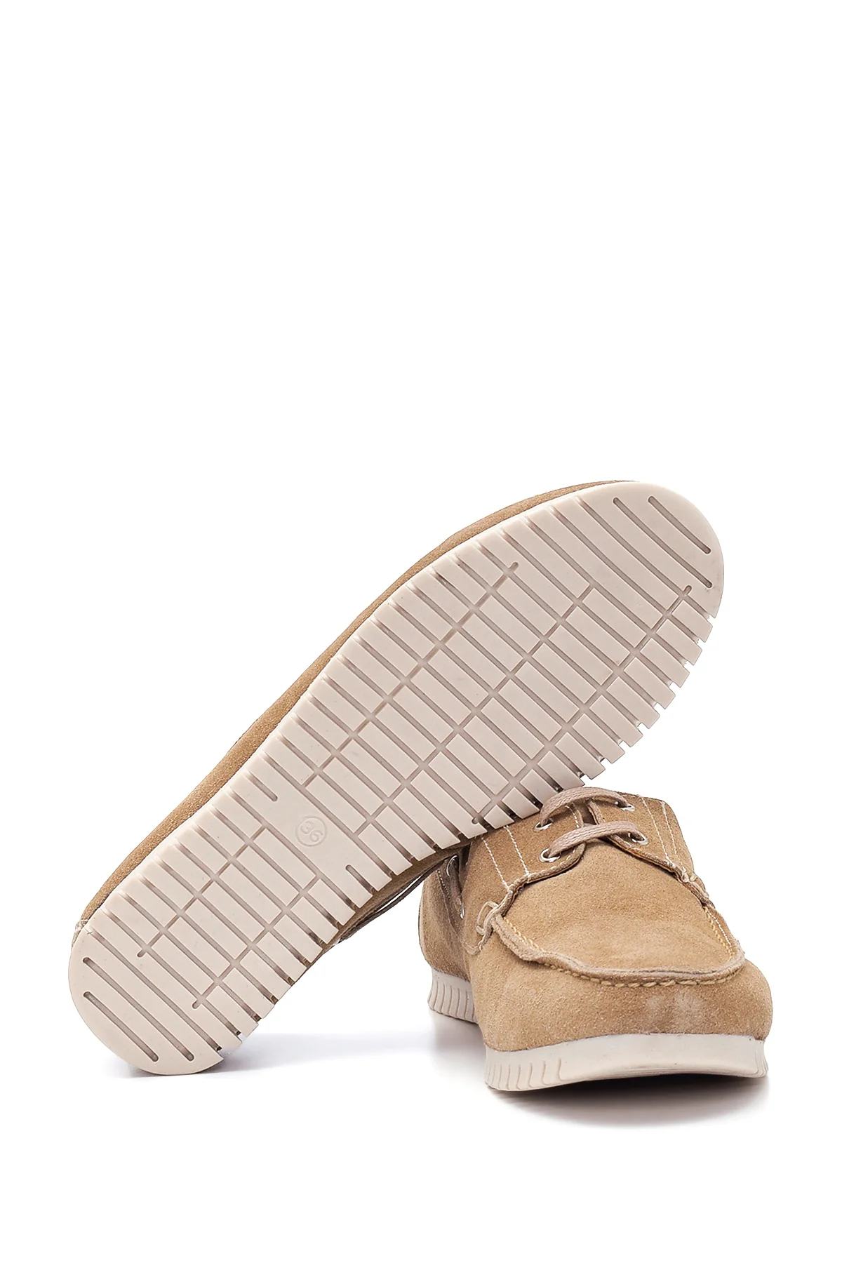 Kadın Deri Süet Loafer - Image 4