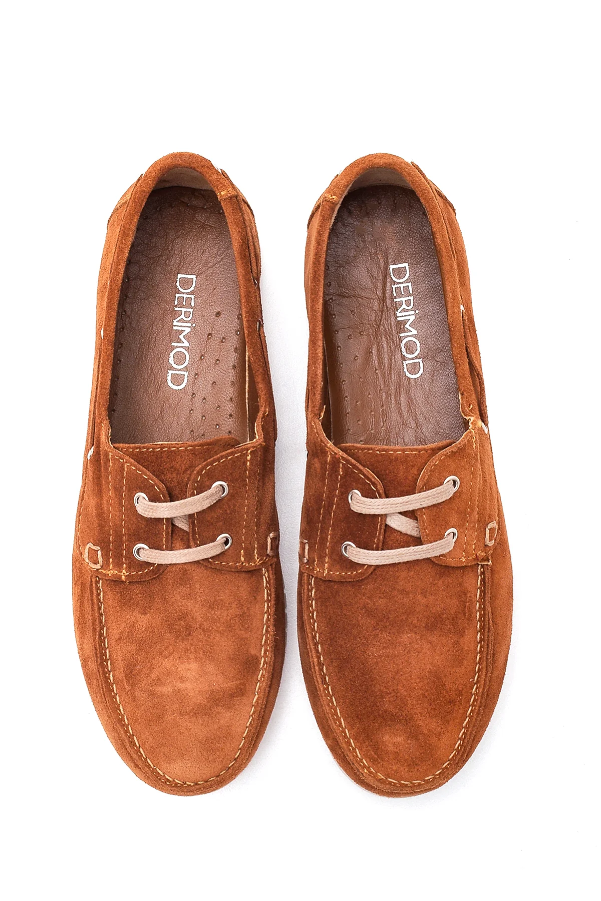 Kadın Deri Süet Loafer - Image 7