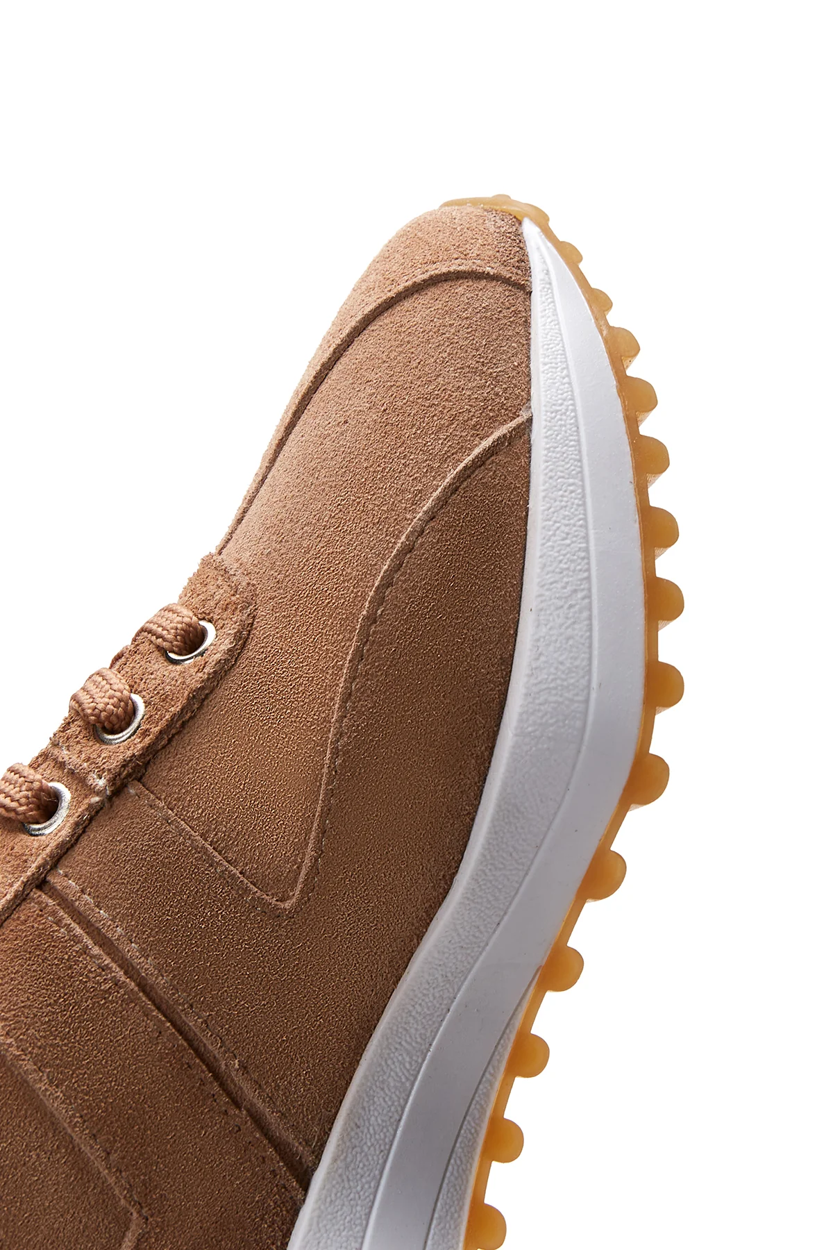 Kadın Deri Süet Sneaker - Image 7
