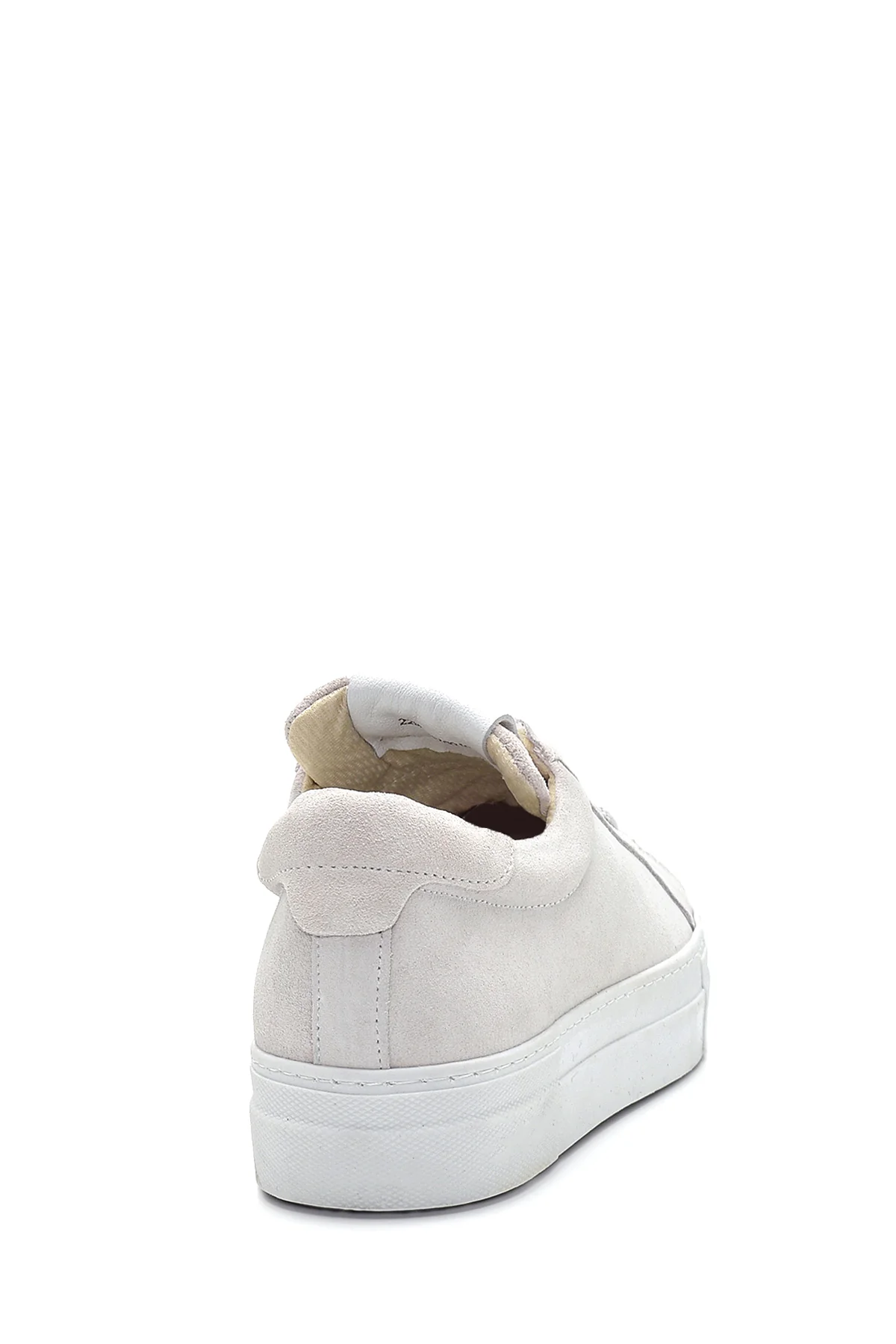 Kadın Deri Süet Sneaker - Image 7