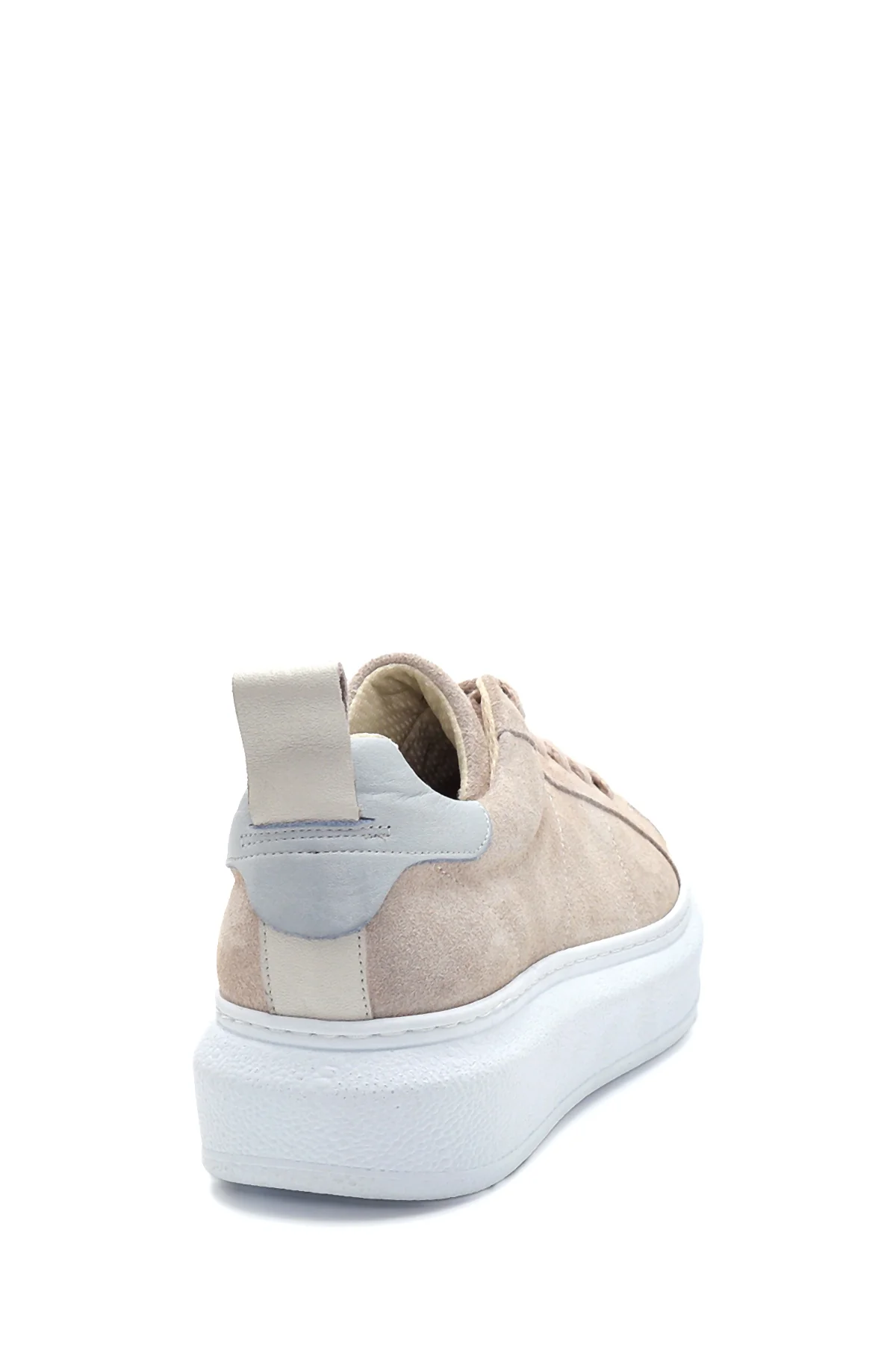 Kadın Deri Süet Sneaker - Image 7