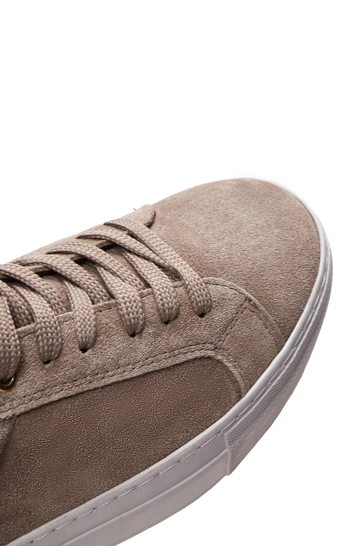 Kadın Deri Süet Sneaker - Image 7