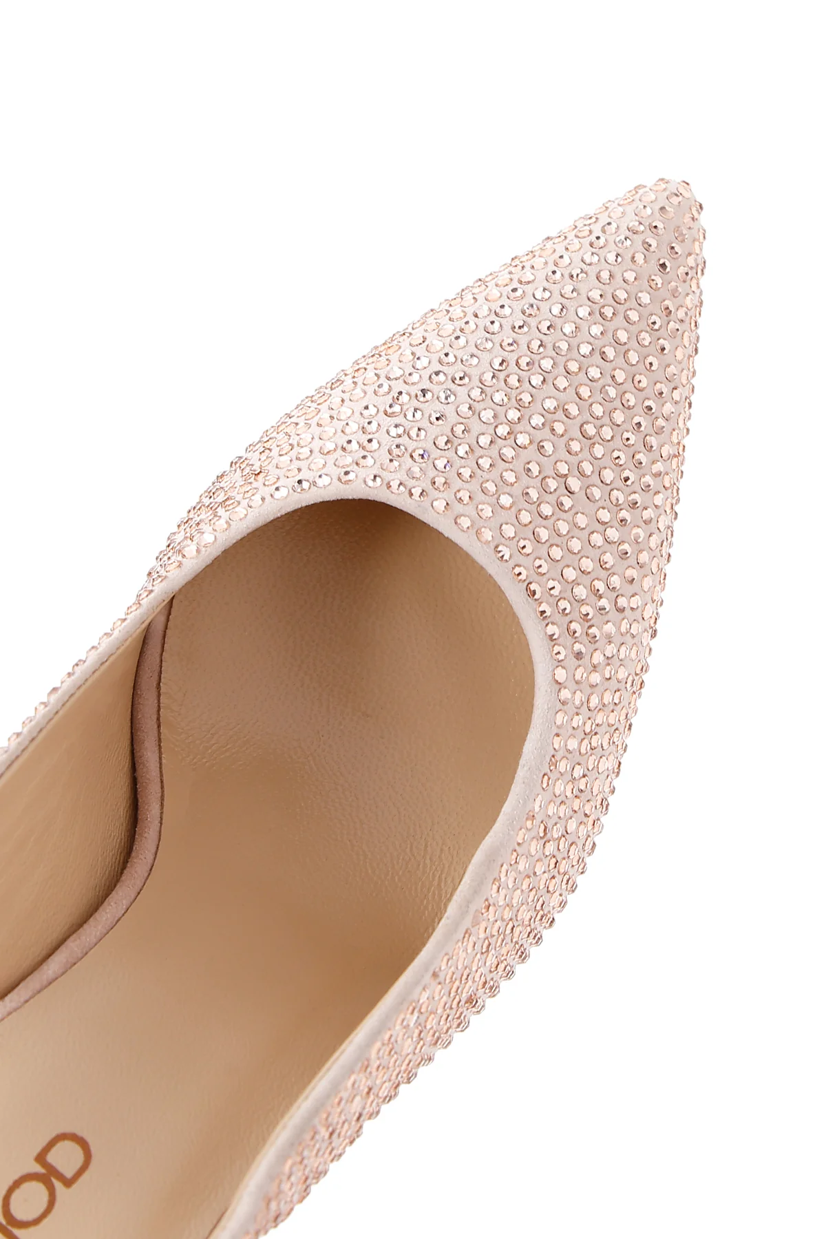 Kadın Deri Taşlı Topuklu Stiletto - Image 10