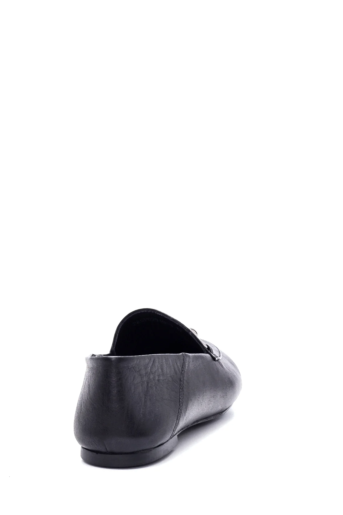 Kadın Deri Tokalı Loafer - Image 5
