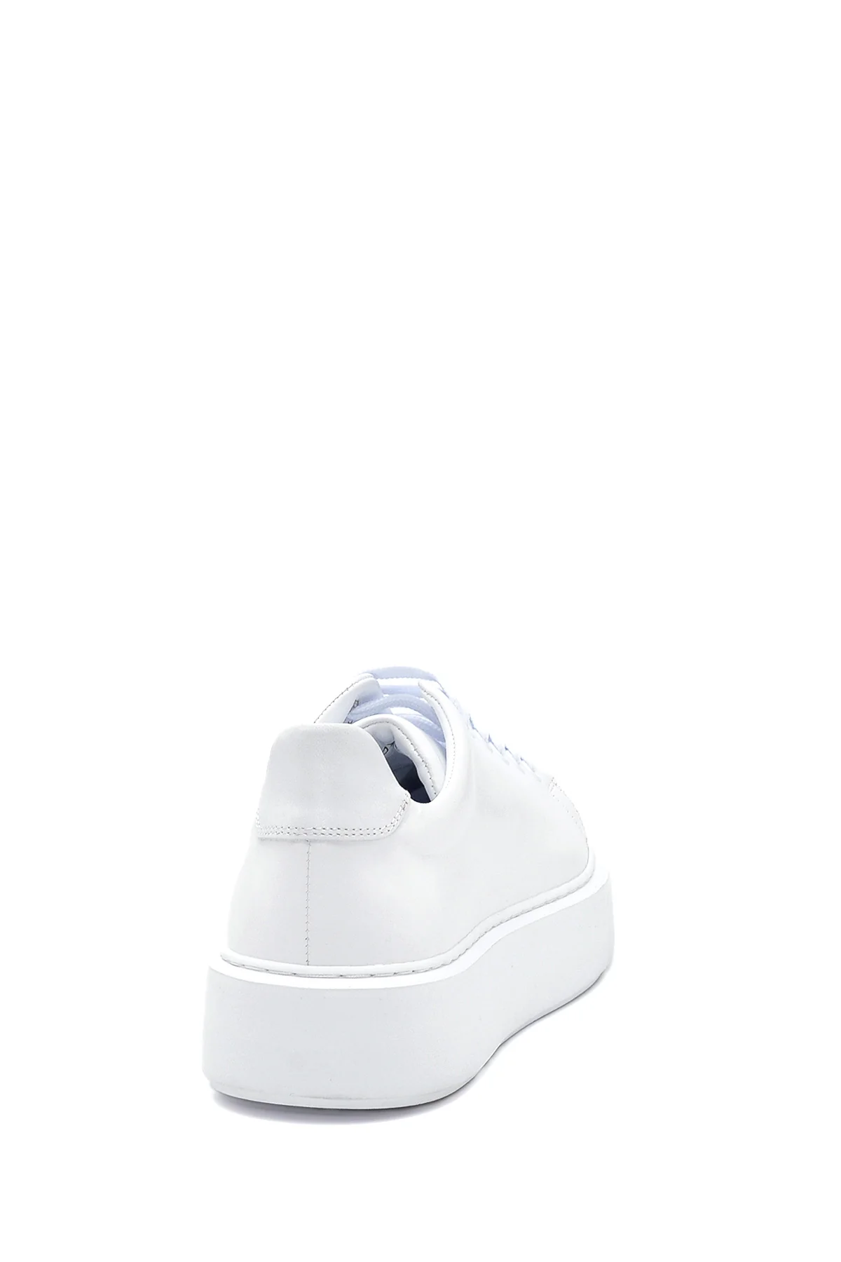 Kadın Deri Yüksek Taban Sneaker - Image 5