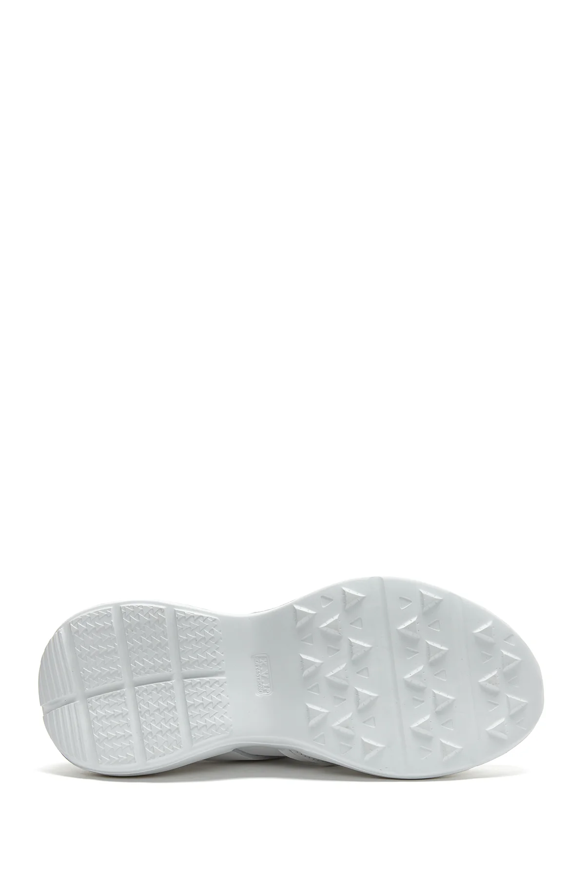 Kadın Deri Yüksek Taban Sneaker - Image 4