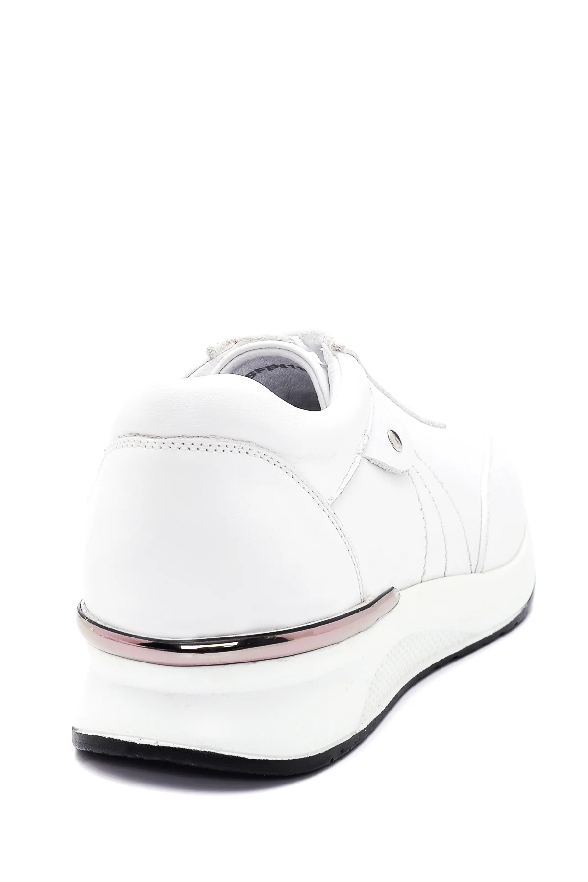 Kadın Deri Yüksek Taban Sneaker - Image 7