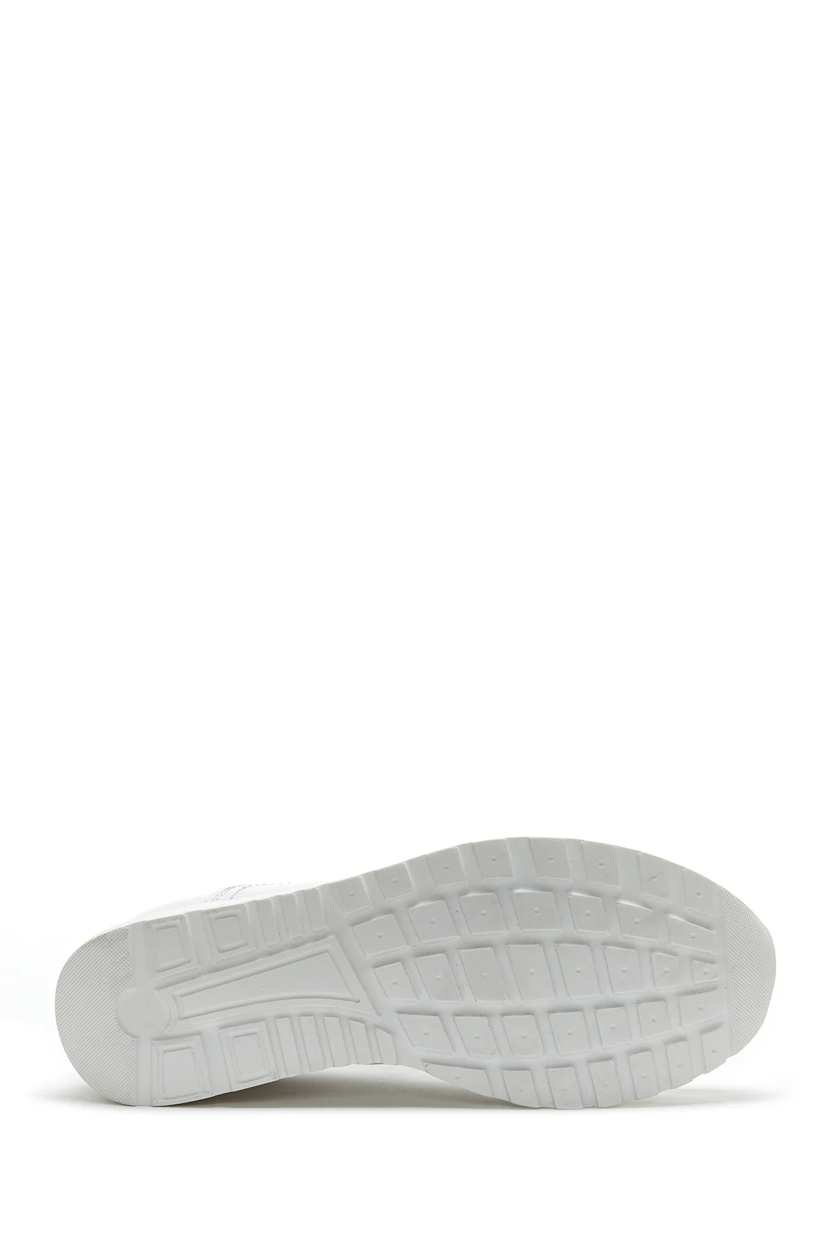 Kadın Deri Yüksek Taban Sneaker - Image 4
