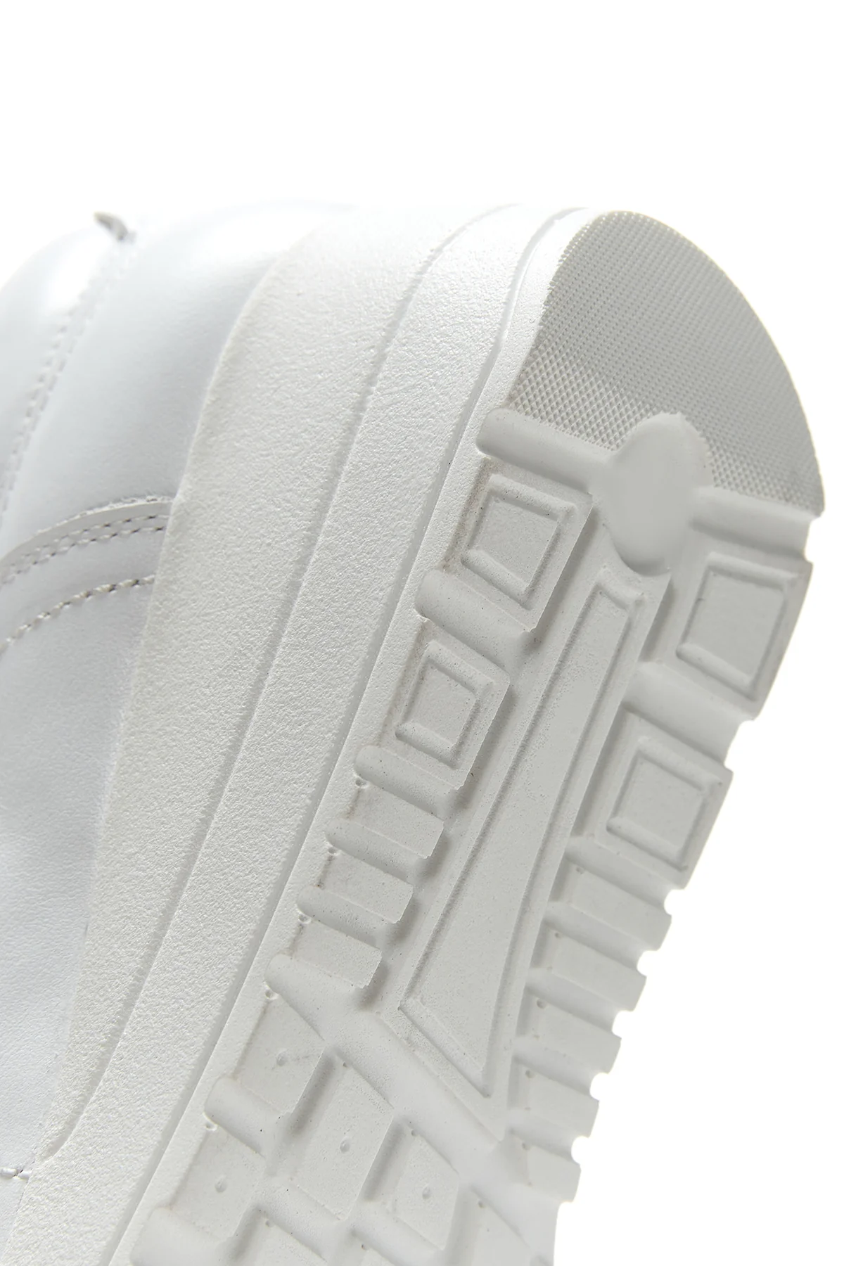 Kadın Deri Yüksek Taban Sneaker - Image 8