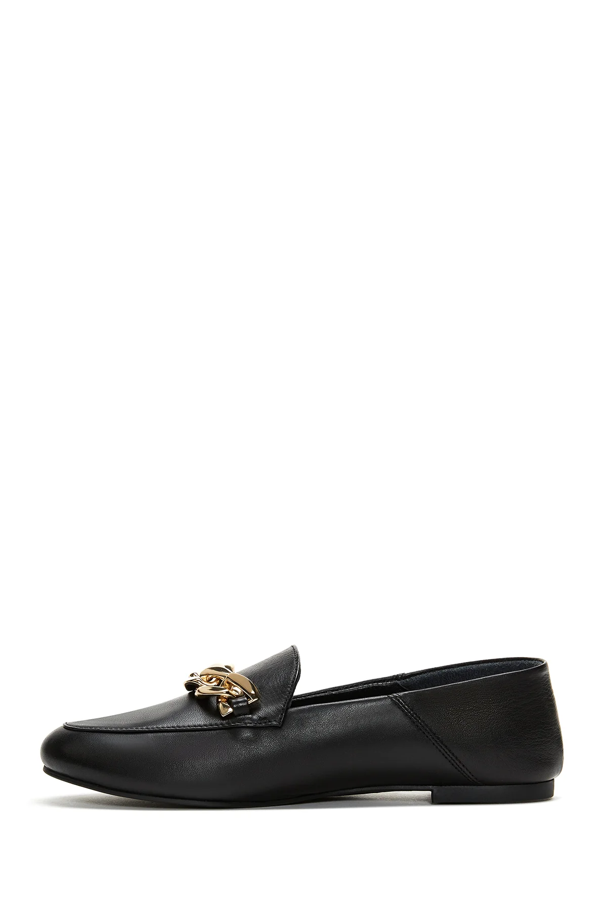 Kadın Deri Zincirli Loafer - Image 2