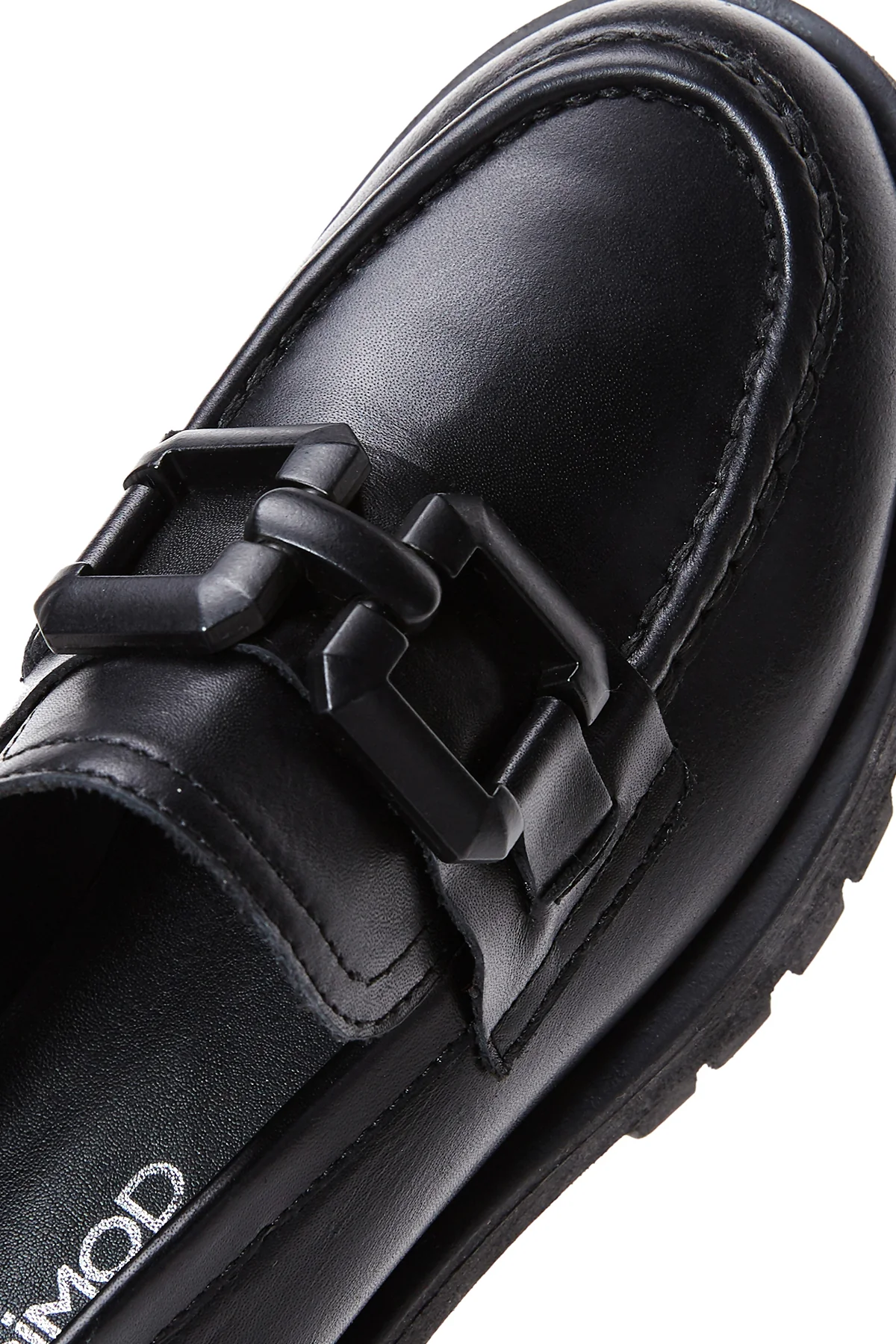 Kadın Deri Zİncirli Loafer - Image 8