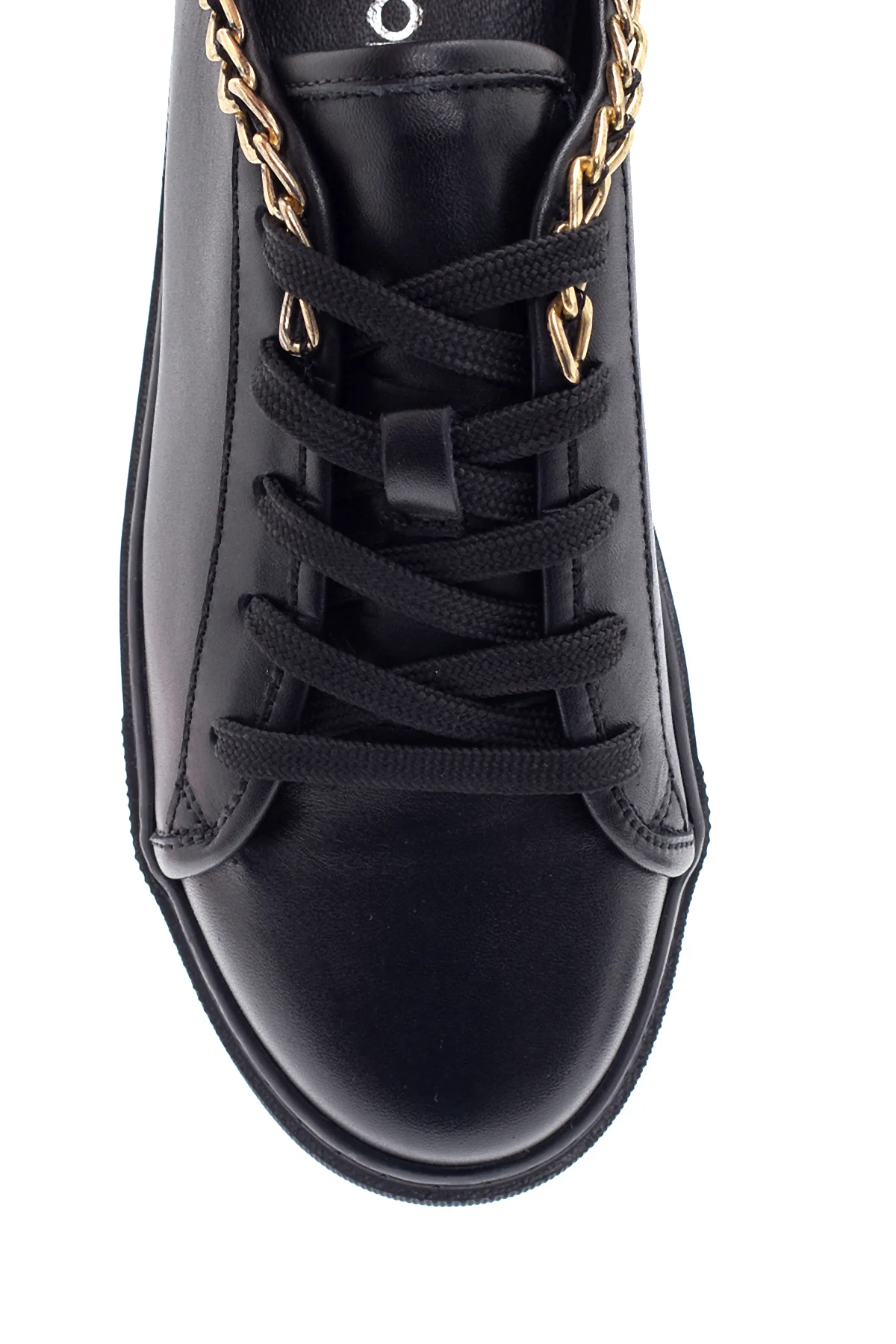 Kadın Deri Zincirli Sneaker - Image 6