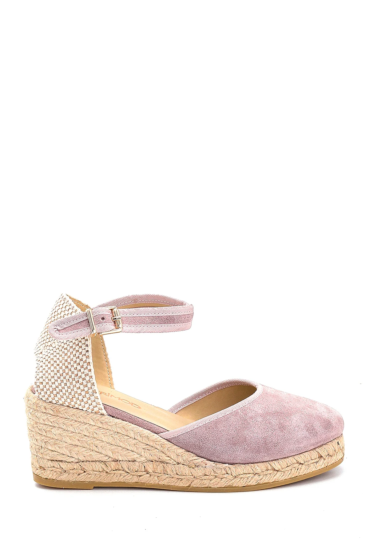 Kadın Dolgu Topuk Süet Espadril
