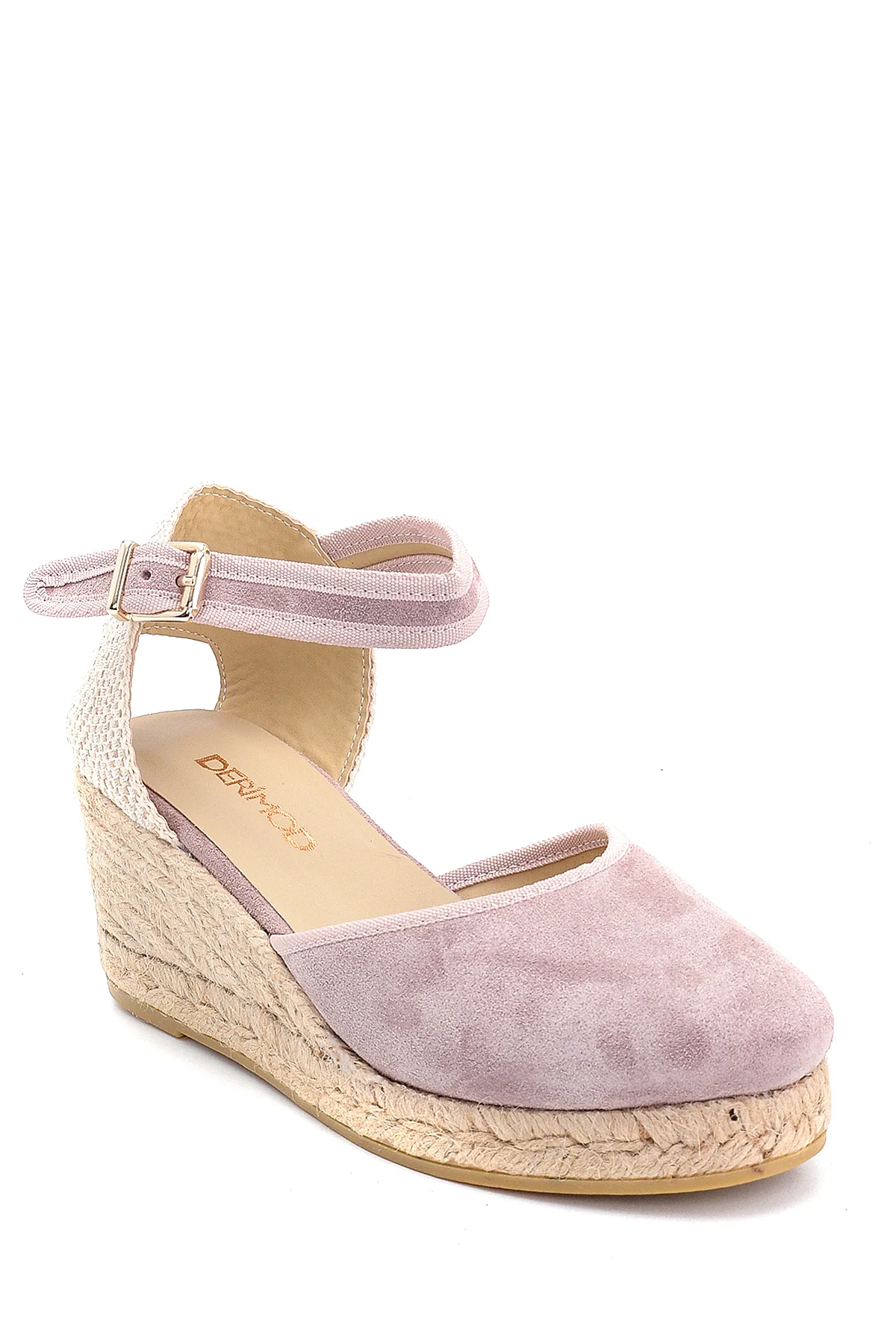 Kadın Dolgu Topuk Süet Espadril - Image 2