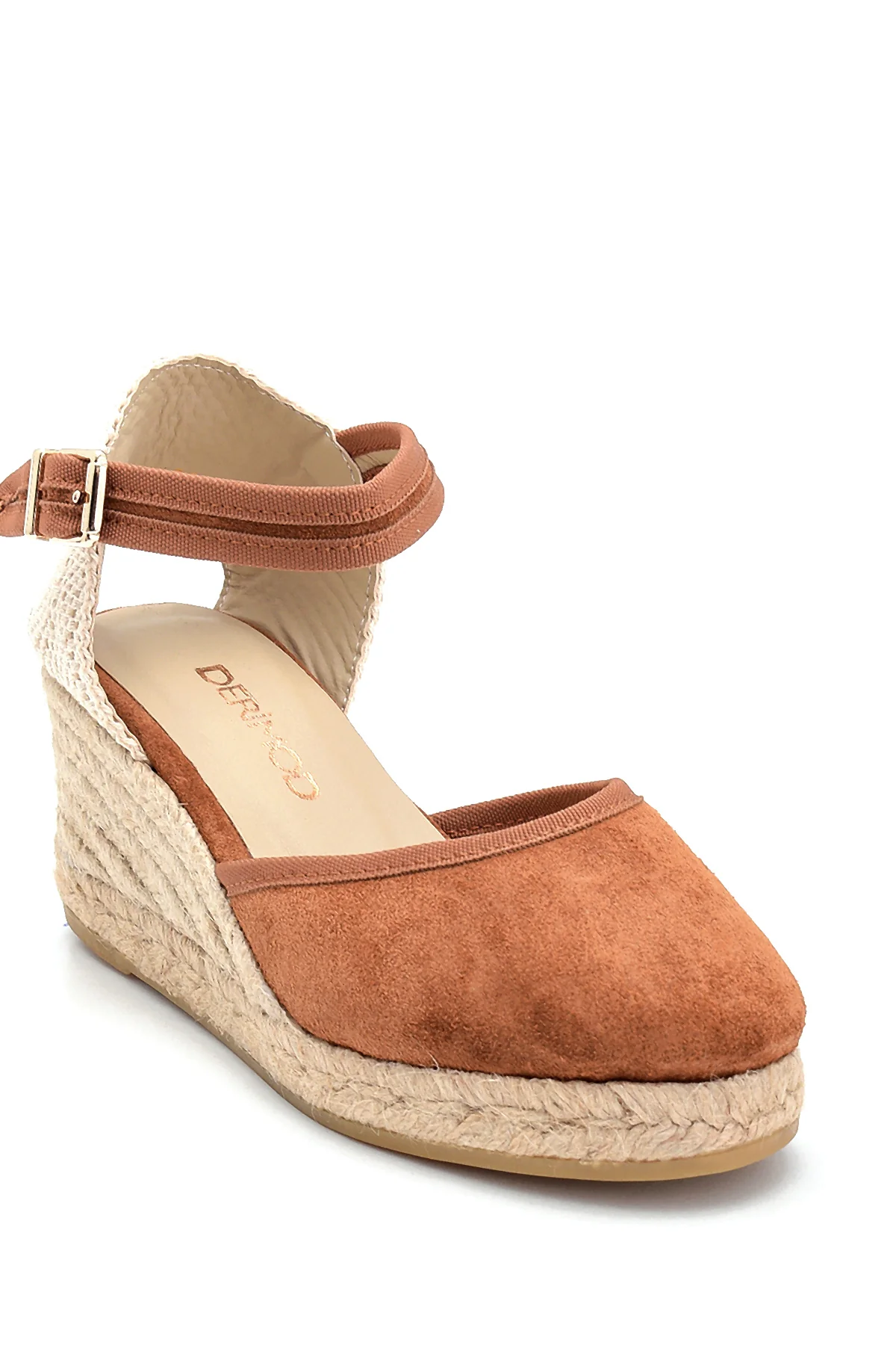 Kadın Dolgu Topuk Süet Espadril - Image 2