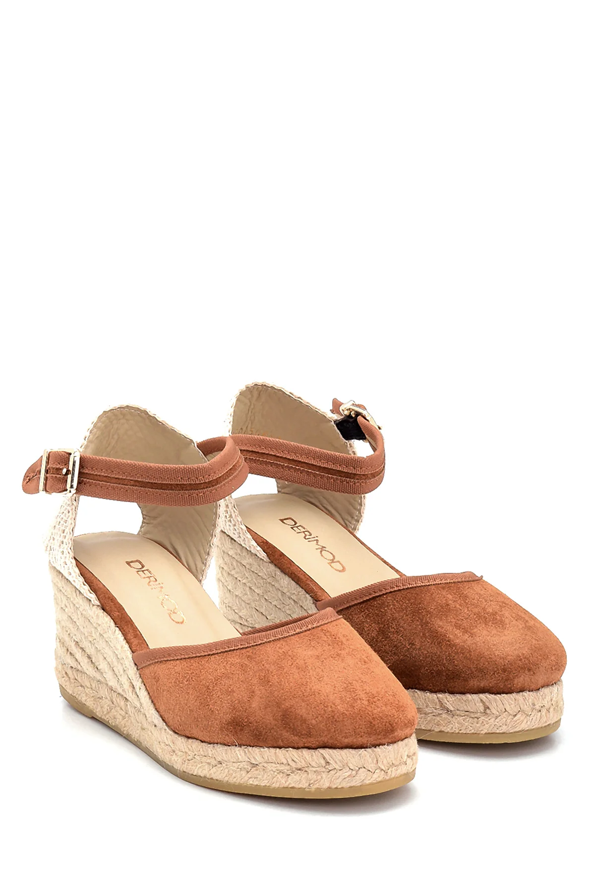 Kadın Dolgu Topuk Süet Espadril - Image 3