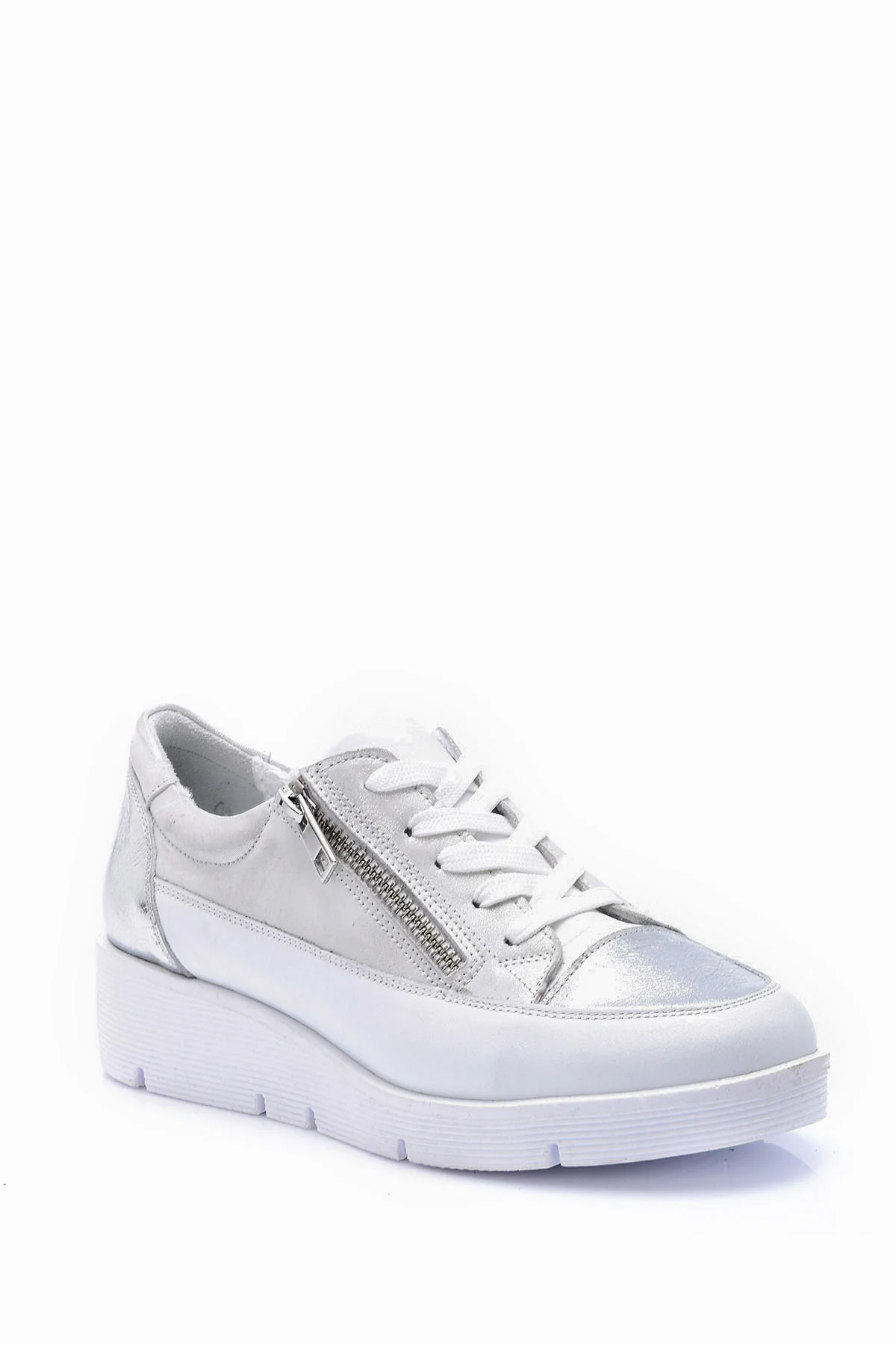 Kadın Fermuar Detaylı Sneaker - Image 2