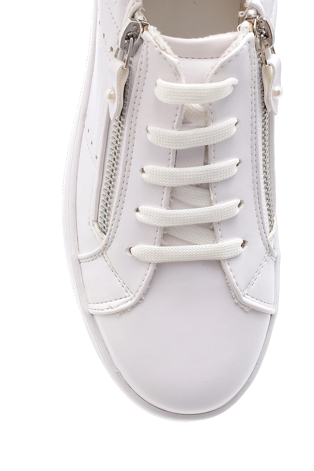 Kadın Fermuar Detaylı Sneaker - Image 6